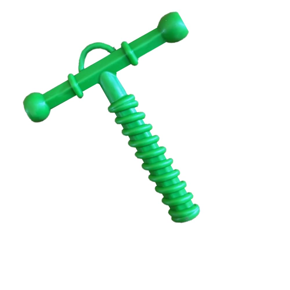 B-Arm Chewy Tube- Spiral Design (Green) | Chewing Tube for ADHD, Autism & Sensory Disorder | Upgraded Design for Oral Stimulation | Teether Toy for Children & Adults (Moderate-Strong Chewers)