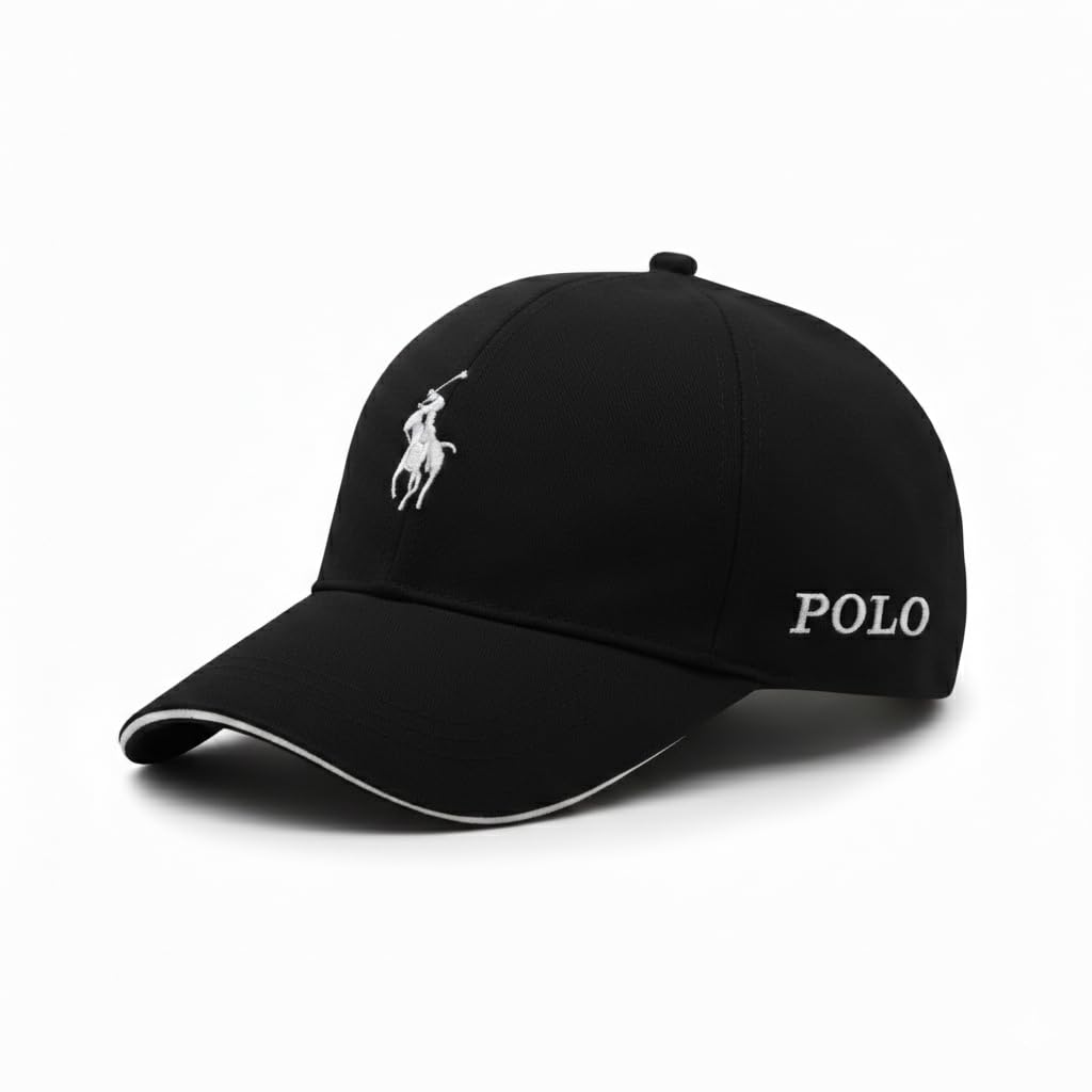 Baseball Cap for Men Original Adjustable Unisex Cap, Mens Caps Stylish, All Sports Type Caps or Hats, Free Size, UV Protection, Sports Cap for Men’s, Outdoor Casual Wear (Pack of 1)