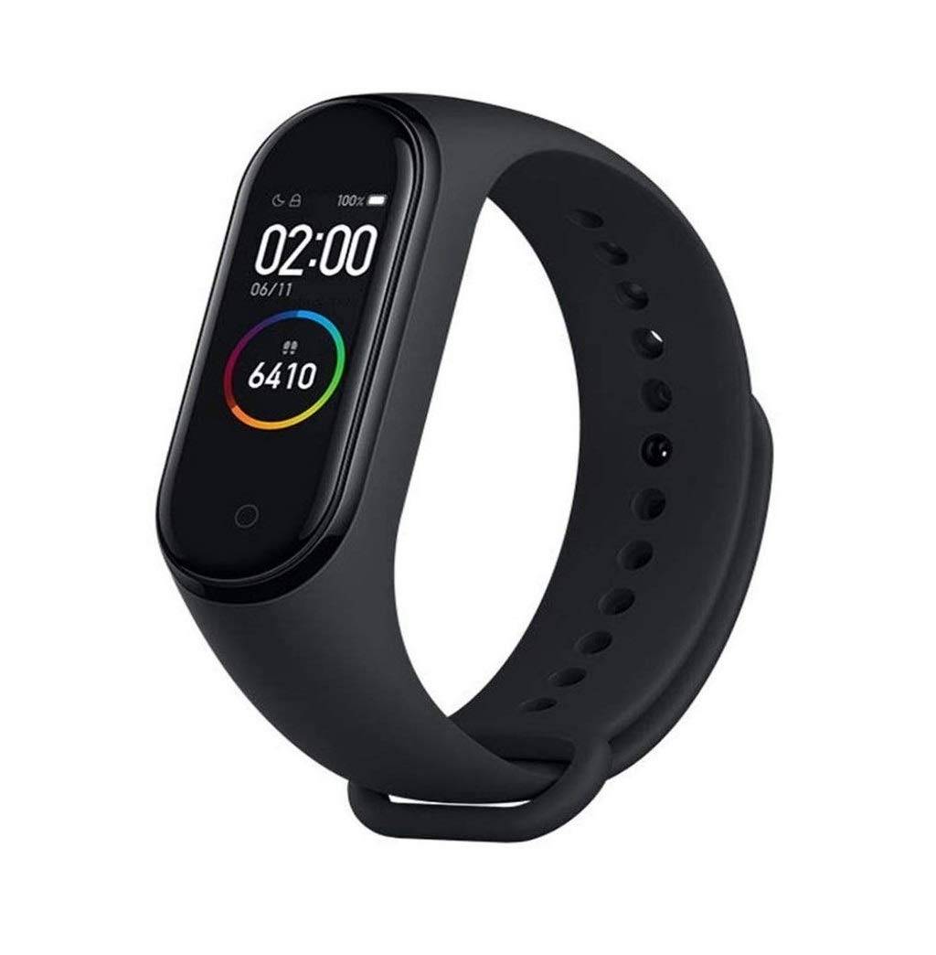 Mabron (1 Year Warranty) Smart Band M4 Fitness Tracker Watch with Heart Rate, Activity Tracker Water Resistant Body Functions Like Steps Counter, Calorie Counter, (Men and Women)