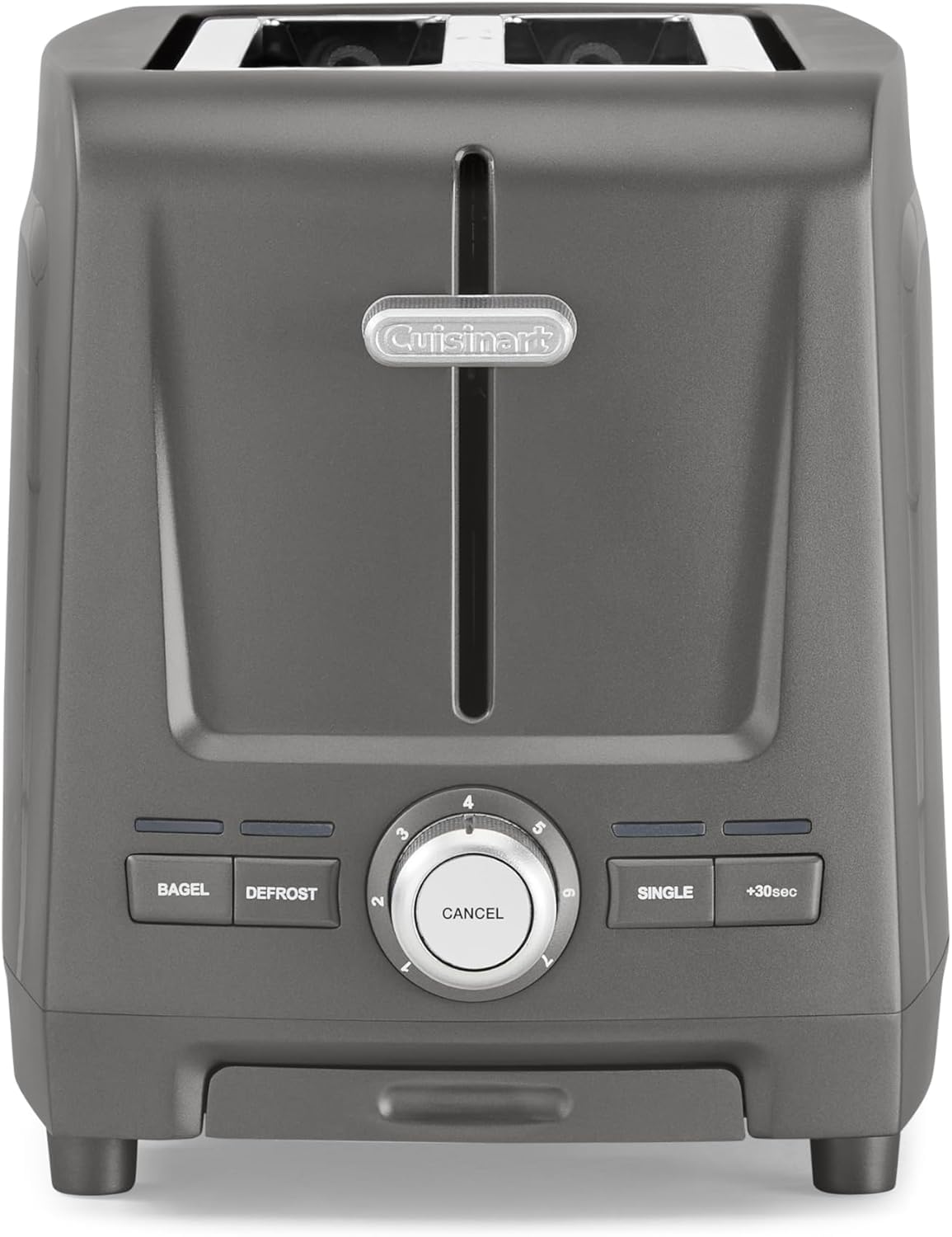 Cuisinart Core Collection 2-Slice Toaster | Extra-Long Slots for Artisan Bread | Bagel Setting |High-Lift Quickview™ | Single Slice & Defrost Functions | +30sec Toast Boost |Removable Crumb Tray