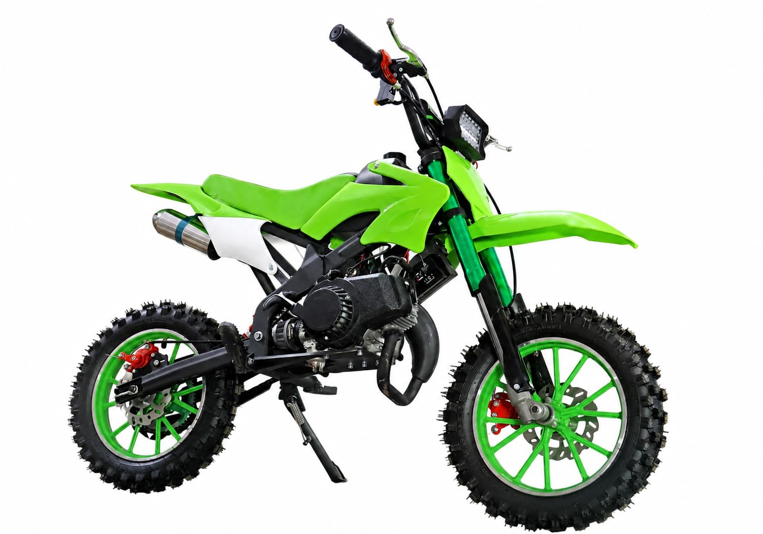 Gigaglitz Dirt Max Petrol Multicolor 50cc Kids Dirt Bike 86cm Wheelbase, Rear Suspension- for Offroad Category & Purpose ONLY