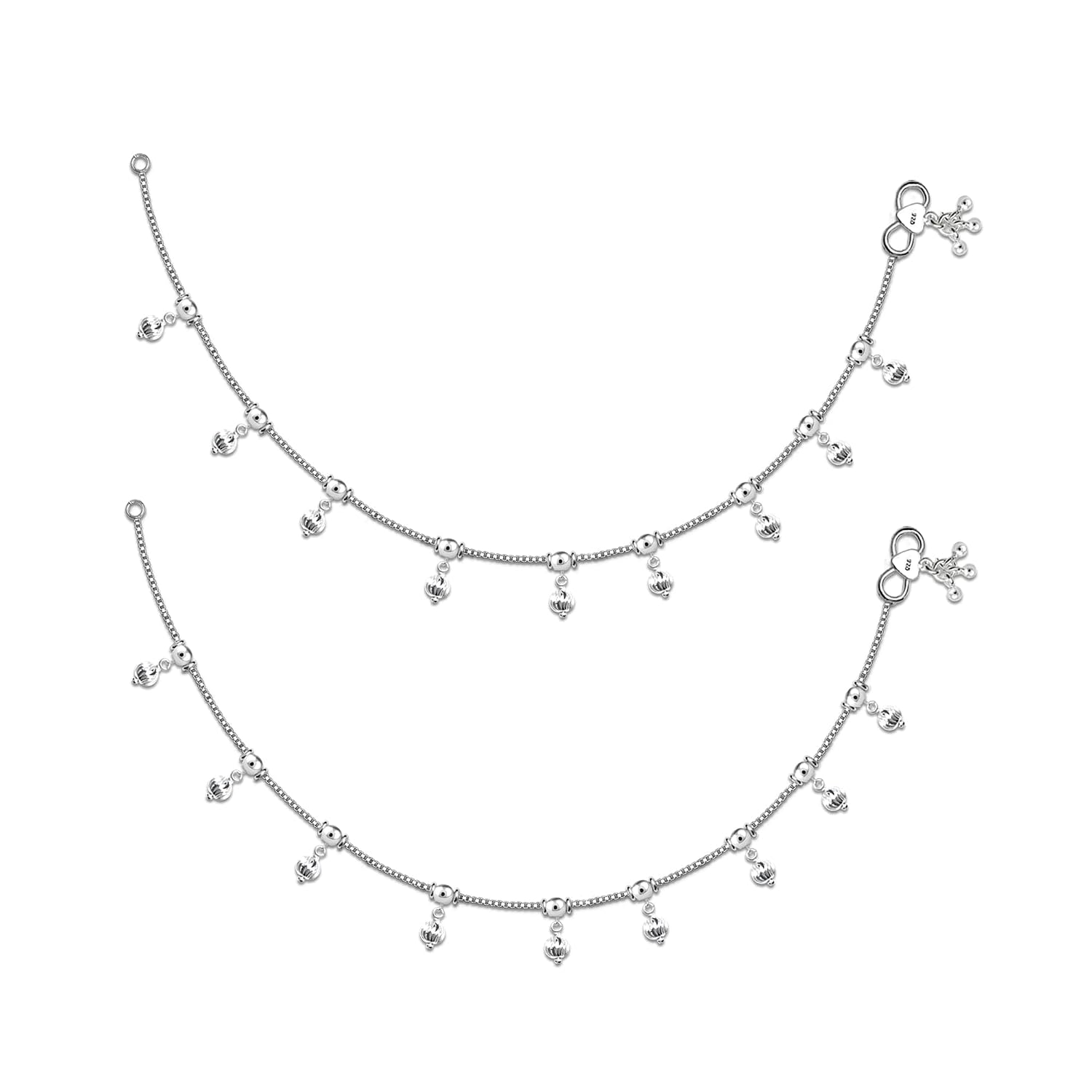 TRUESILVER ACPL 925 Sterling Silver Curb Chain Bracelet for Women | BIS Hallmarked Italian 4.5mm Solid Diamond-Cut Cuban Link Curb Chain Bracelet 6.5 Inches