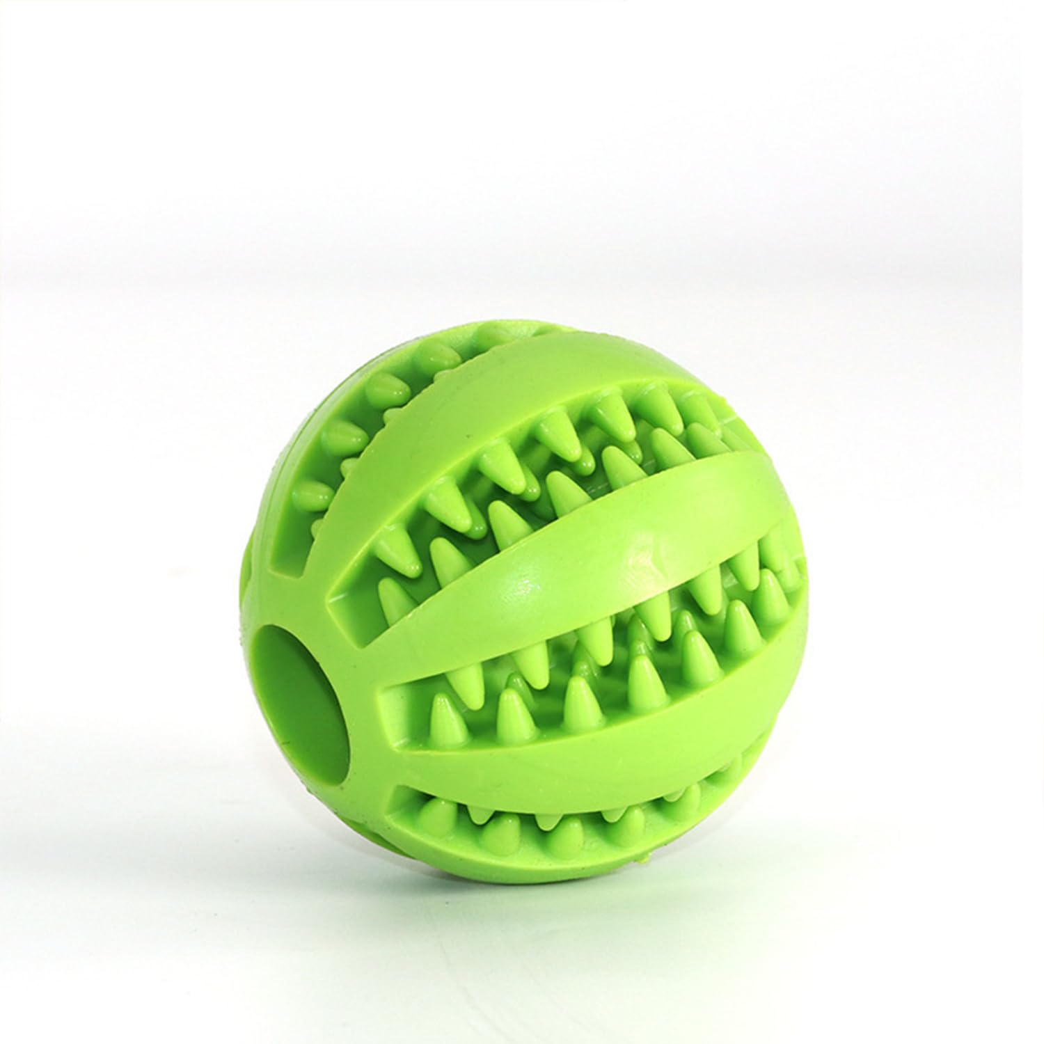 YellowCult Interactive Dog Treat Ball Toy – Durable, Non-Toxic, Dispensing Puzzle for Puppy Small to Medium Dogs Kitten Cats – Chew-Resistant, IQ Training, Dental Health, Fun & Engaging Pet Toy- (2)