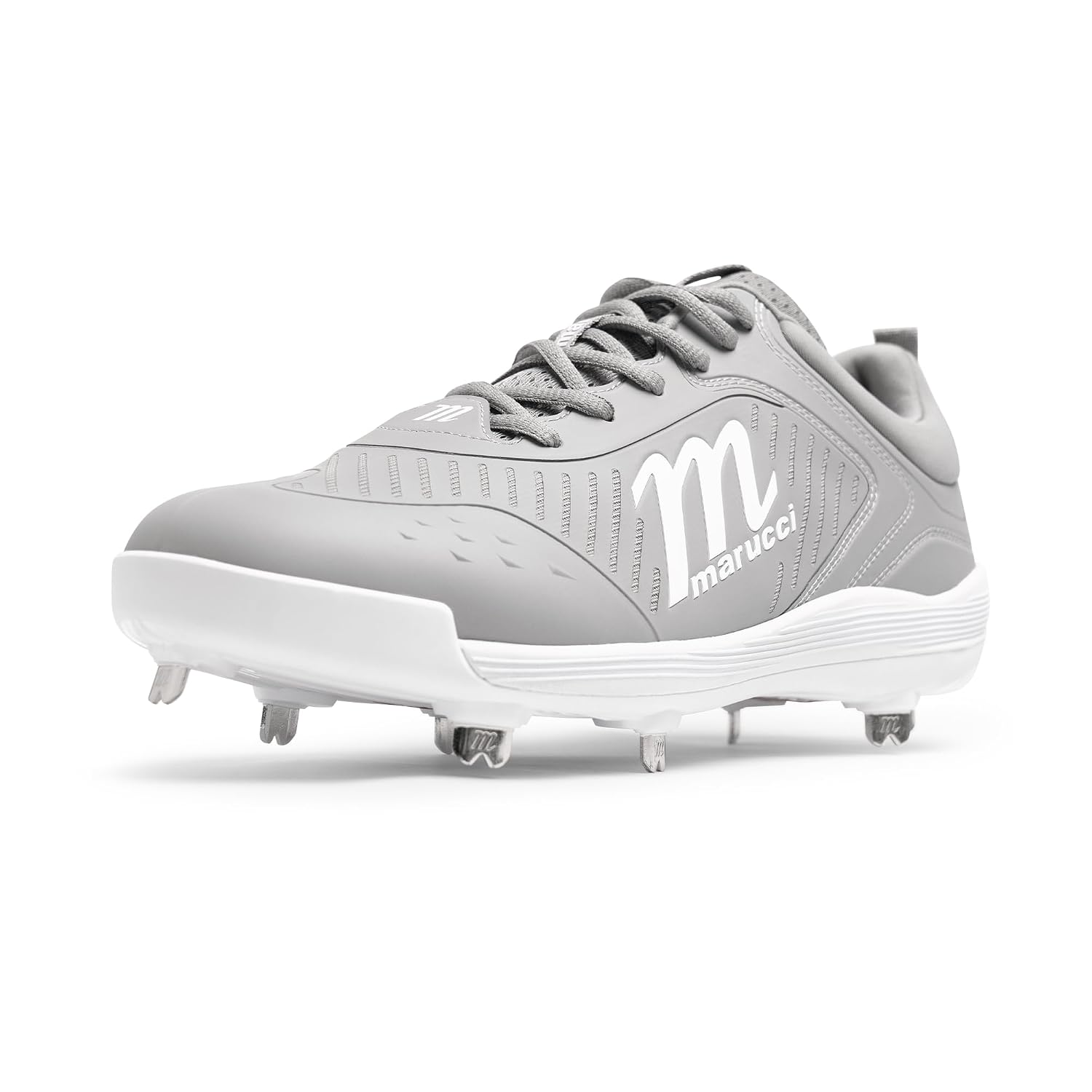 Marucci CFT Low Height Metal Baseball Cleats for Men, Baseball Shoes for Men, Secure Adjustable Fit, Comfort & Traction for Performance, Lightweight, Long Lasting Durability