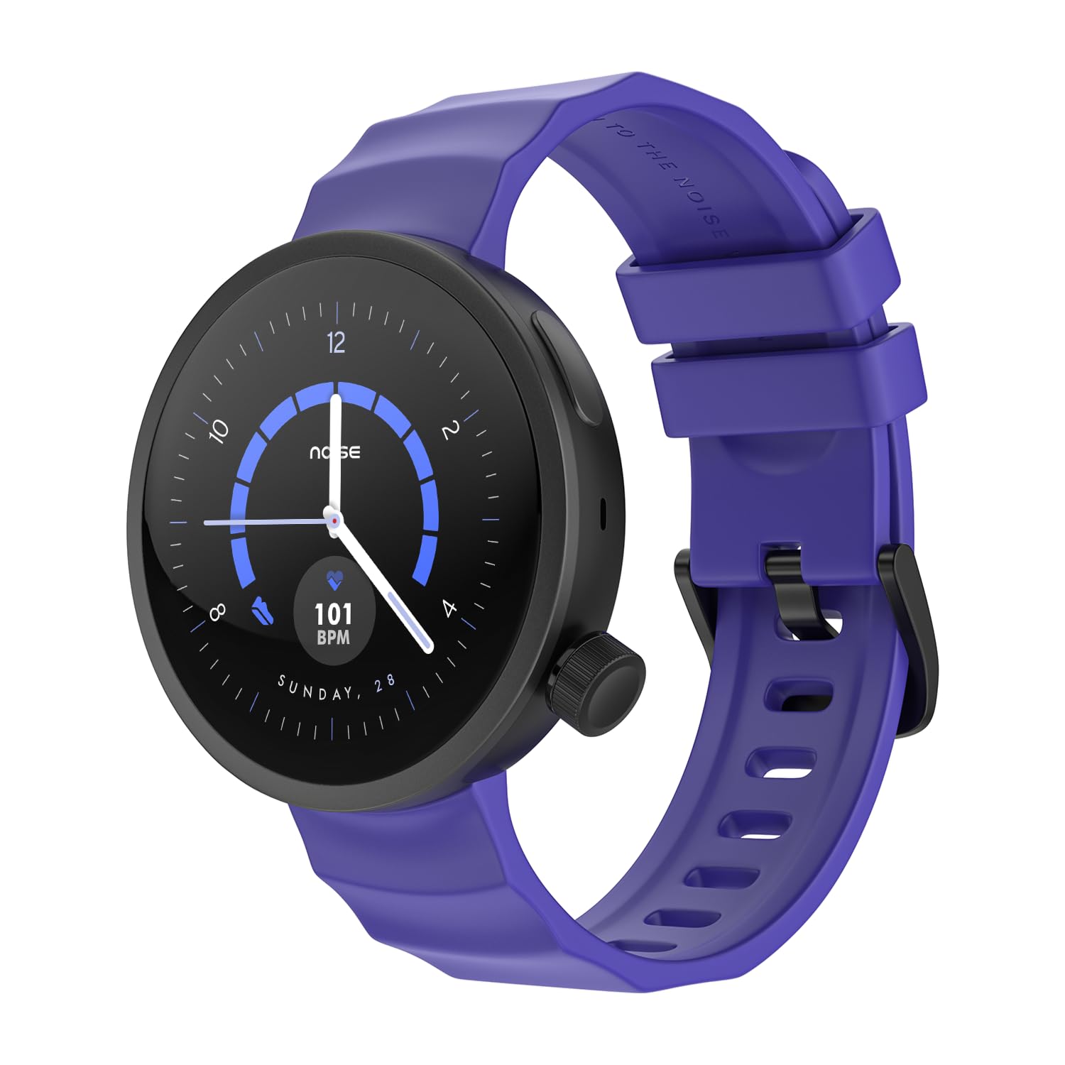 Noise Alt Watch 1 Smart Watch 1.32” AMOLED Display, Built-in GPS, AI Suite, Functional Rotating Crown, 1000NITS Brightness, Upto 14 Days Battery – Chosen Blue