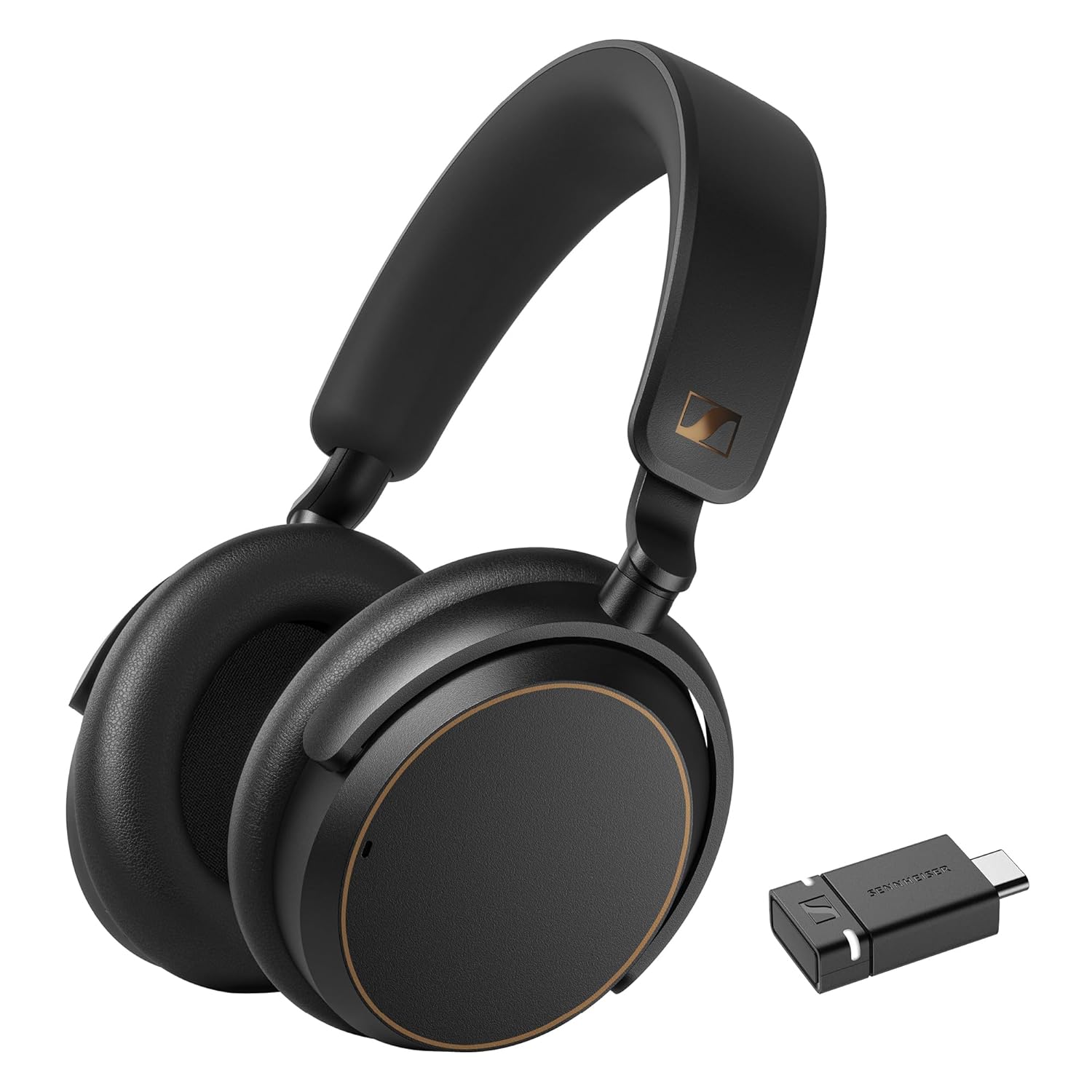 Sennheiser ACCENTUM Wireless Special Edition-Over Ear Headphones with Hybrid ANC,50 Hr Battery & Free BTD 600 Bluetooth Dongle Worth 5,990 Streaming & Crystal Clear Calls,Designed in Germany – Copper