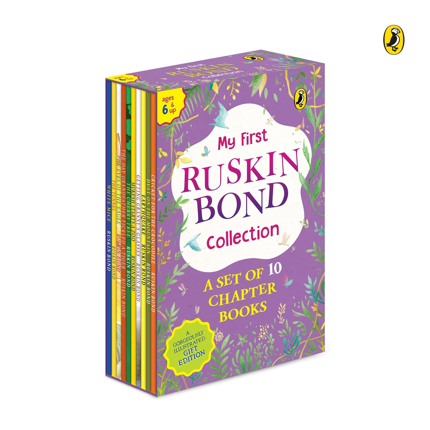 My First Ruskin Bond Collection: A Set of 10 Chapter Books | Gift this full colour, illustrated storybooks set to children