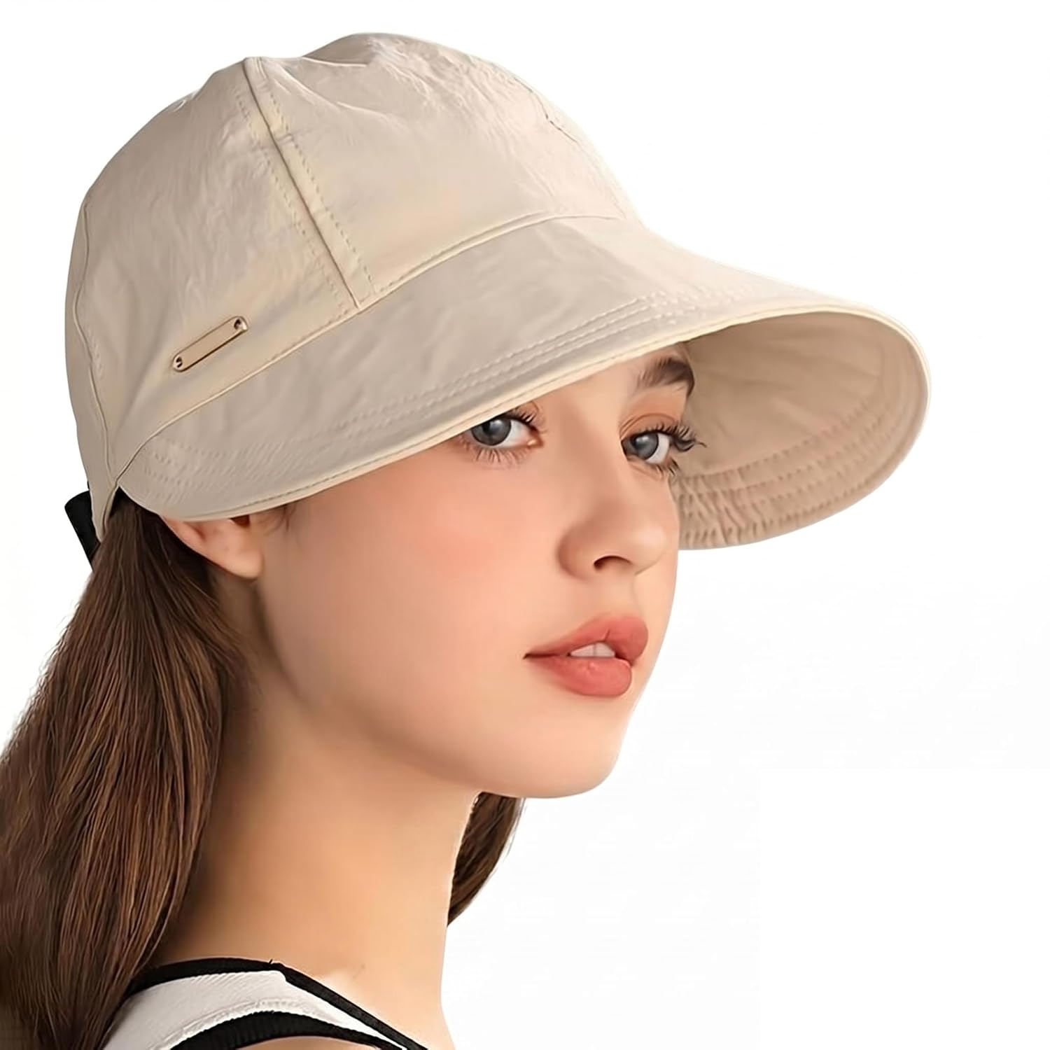 HSR Women Wide Brim Sun Hat | Versatile Casual Sunshade Bucket Hat for Women | UV Protection Summer Cap