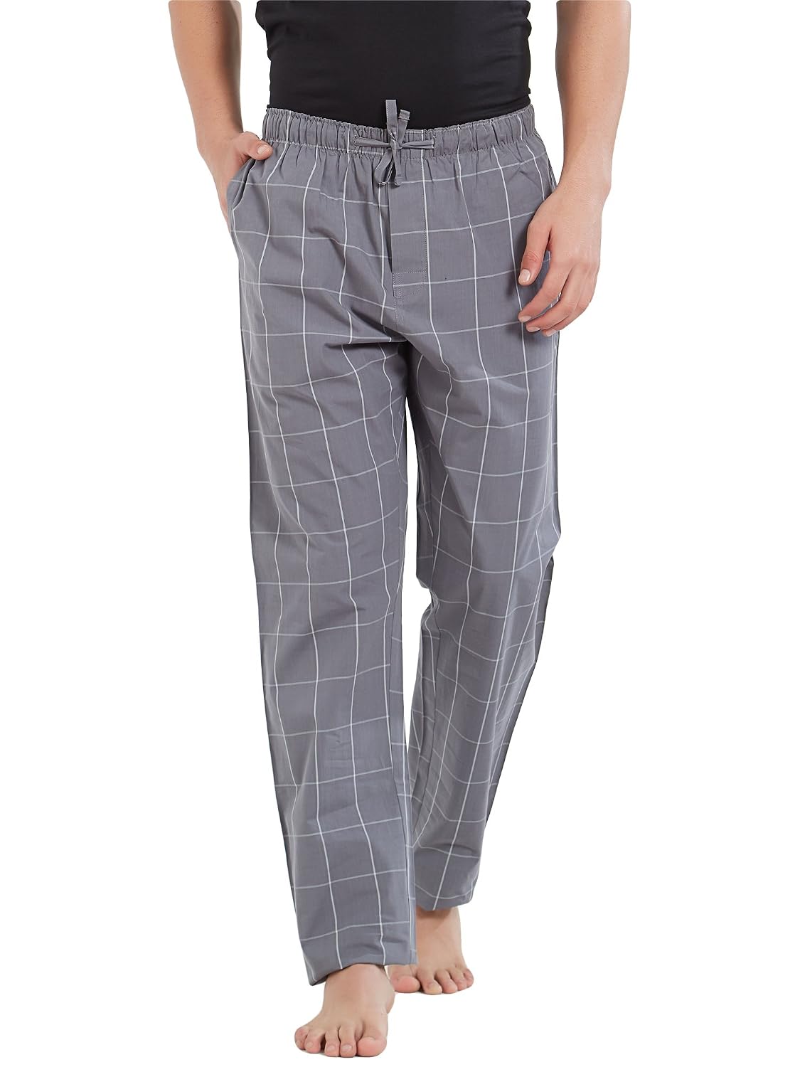 XYXX Men’s Checkmate 100% Super Combed Cotton Regular Fit Pyjamas