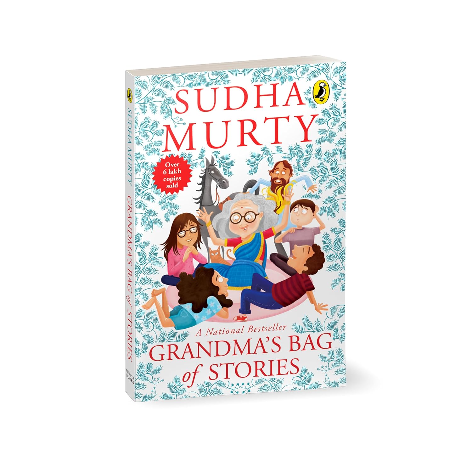 Grandma’s Bag Of Stories: Collection of 20+ Illustrated short stories, traditional Indian folk tales by Sudha Murty