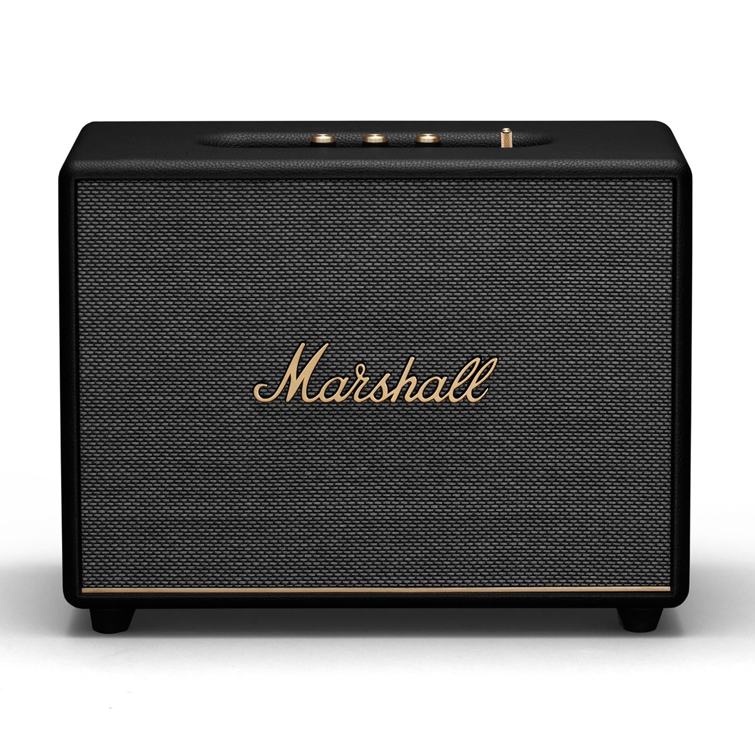 Marshall Woburn III Wired Connectivity Home Speaker with HDMI Input, Bluetooth 5.2 & RCA or 3.5mm Input – Black