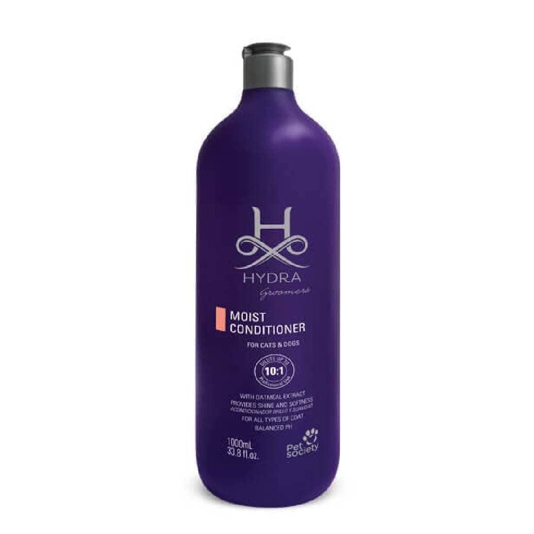 Hydra Groomer’s Moisturizing Conditioner for Dogs & Cats, Ultra Hydrating Pet Conditioner, Soft & Shiny Coat, 1L