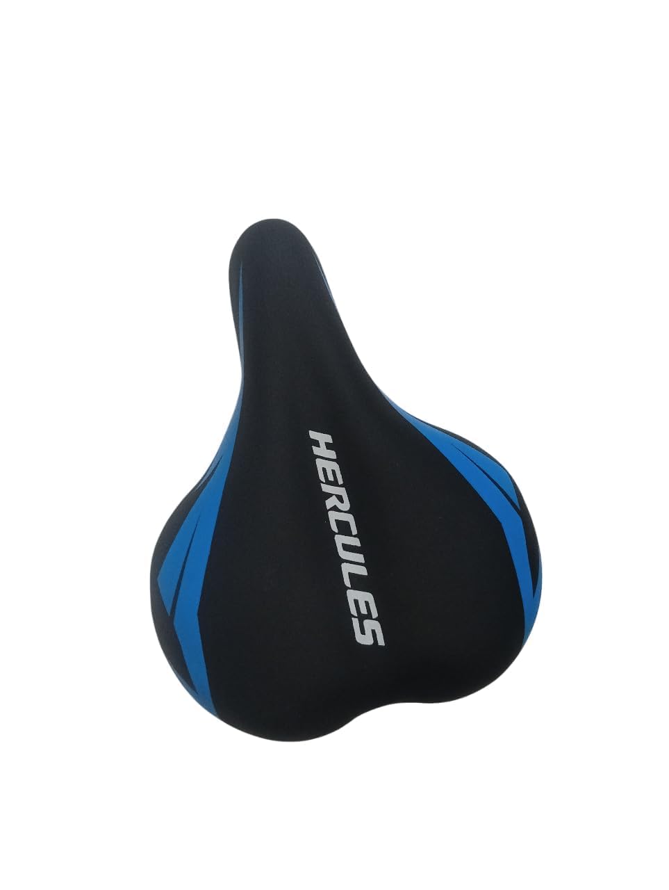 Universal Bicycle Saddle Replacement – Soft Foam Waterproof Bike Seat; Ergonomic Cycle Saddle; Fits Hercules, MTB, Road, Hybrid & City Bikes 24T, 26T, 27.5T & 28T; Black
