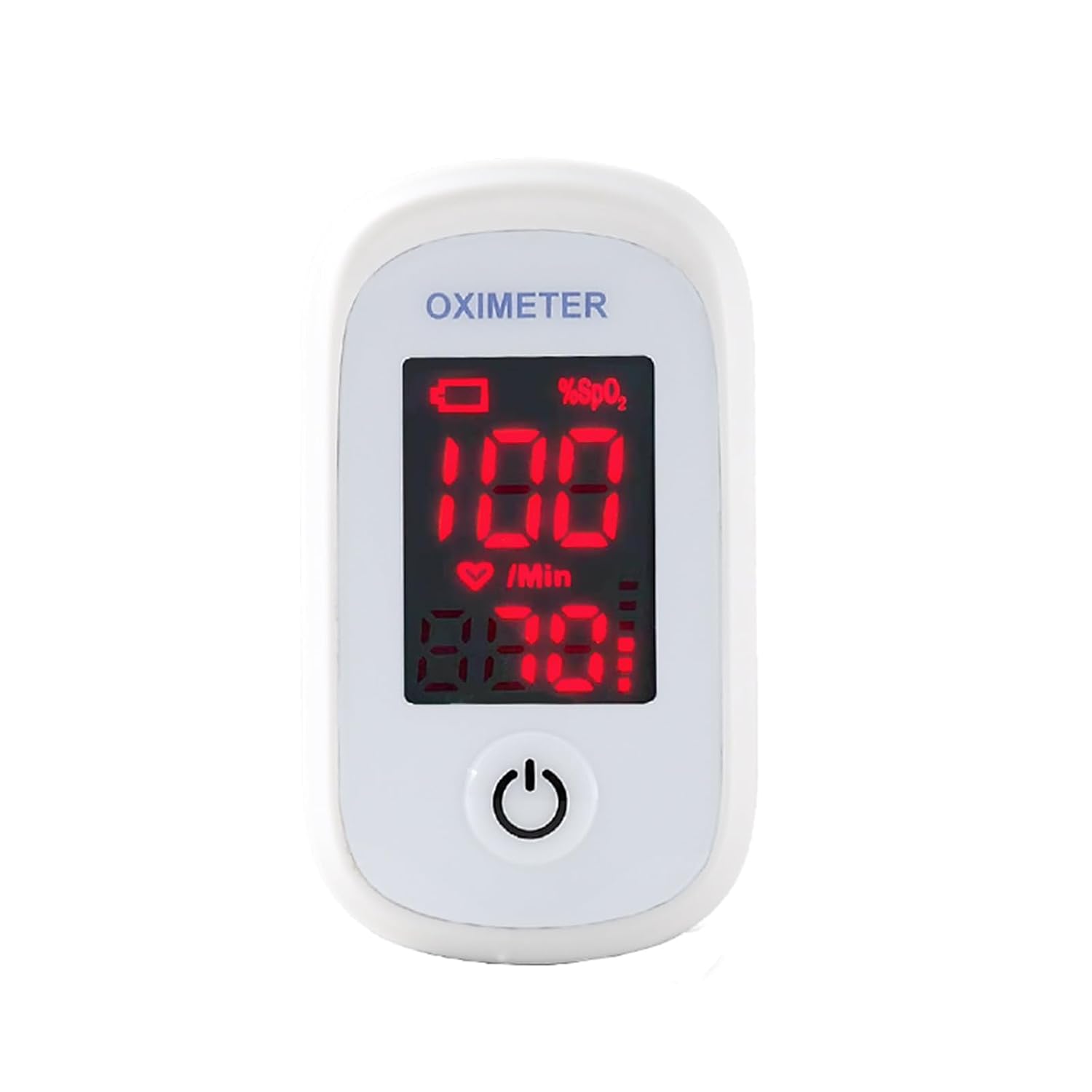Fingertip Pulse Oximeter – Accurate Blood Oxygen Monitor (SPO2) & Heart Rate Monitor With Anti Motion Interference -Suitable for home/outdoor use