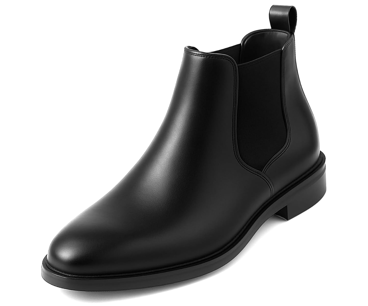 Kraasa Onyx Chelsea Boots for Man | High-Top Slip-On Ankle Boots