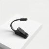 ATHA Rechargeable Clip-On Book Light | 3 Color Modes & Stepless Brightness | 360° Adjustable Flexible Neck Reading Lamp | Portable LED Light for Books, Kindle, Bedtime Reading, Travel & Study