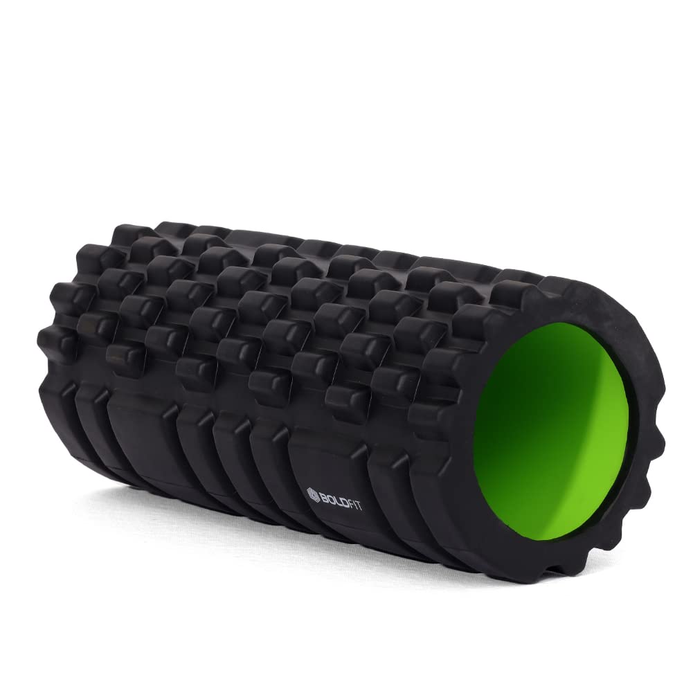 Boldfit Foam Roller For Deep Tissue Massage High Density Foam Rollers Stick For Physical, 1 Count (Pack of 1)