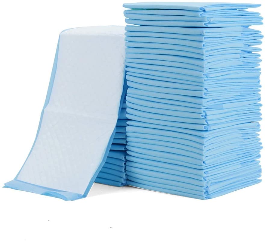 Dog Trust Disposable Pet Training Pads 60×90 cms Large Puppy Pee and Quick Drying Surface & Absorbent Core, Suitable for Small/Medium/Large Breed Pets, Dogs, Cats – , 10 Pieces
