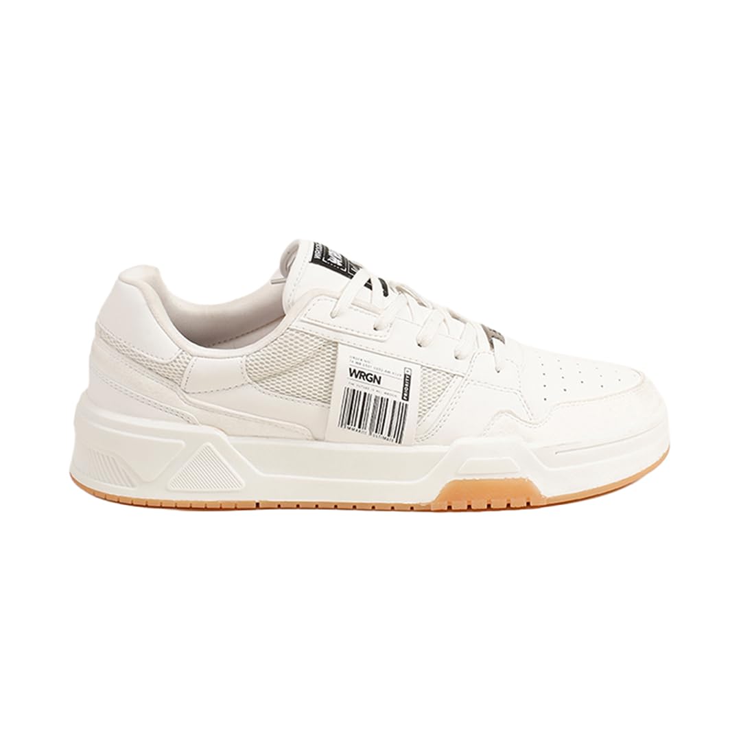 WROGN Men’s White Casual Sneakers