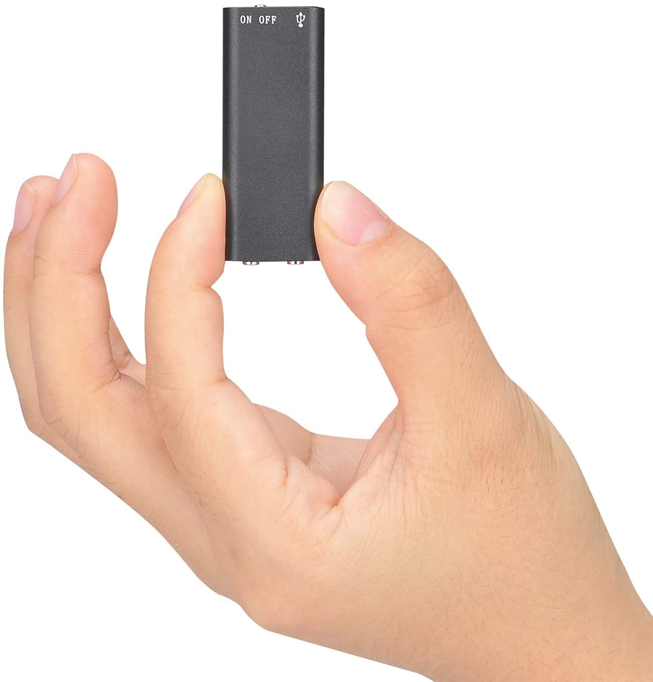 Mini Smart Spy Voice Audio Recorder Super Long Storage Capacity 8GB | up to 14 Hours Recording | Date & Time Stamp | Easy to Use | Crystal Clear Digital3 Recording Mp3 Player