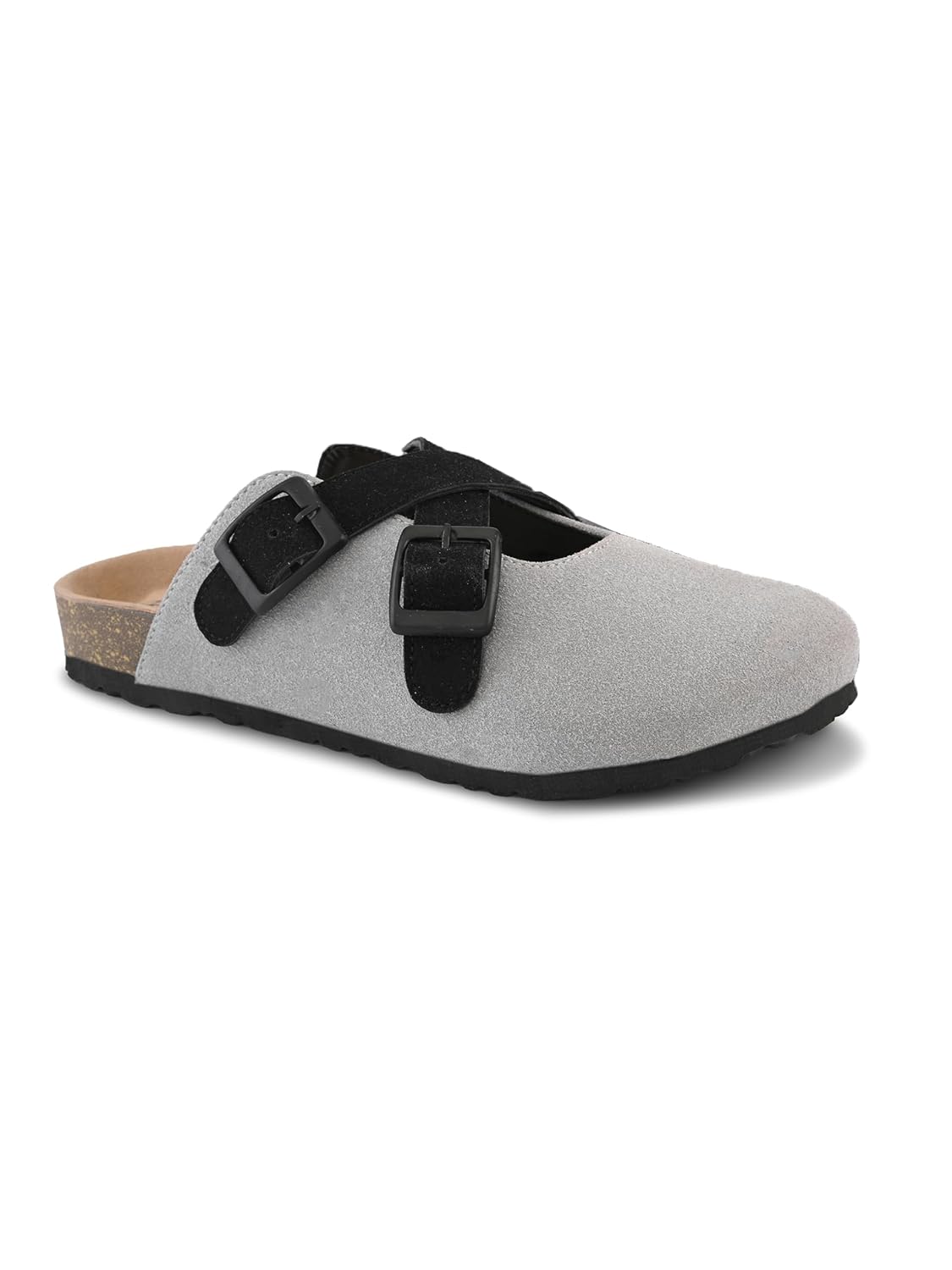 Big Fox Men’s Premium Closed-Toe Comfort Sandals with Adjustable Buckles | Cushioned Footbed | Casual