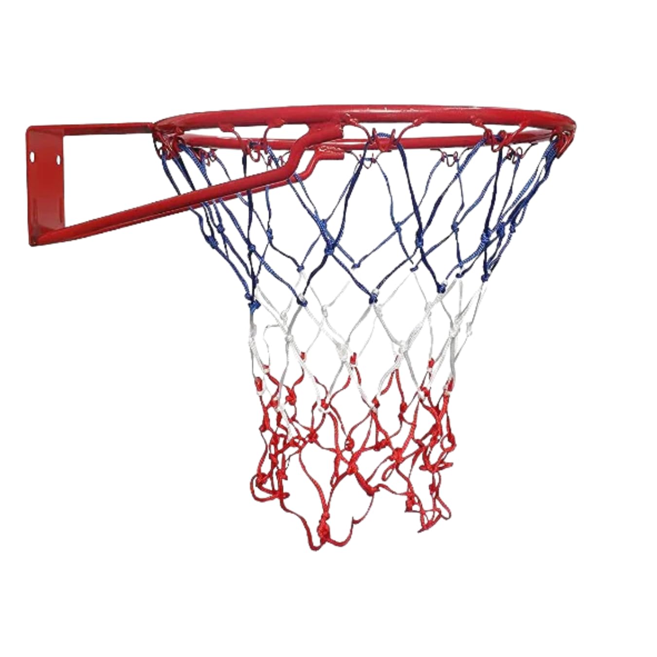 Raisco Professional Basketball Ring with Net (Orange) | Heavy-Duty Iron Rim | Suitable for Size 5 Basketball | Indoor & Outdoor Use