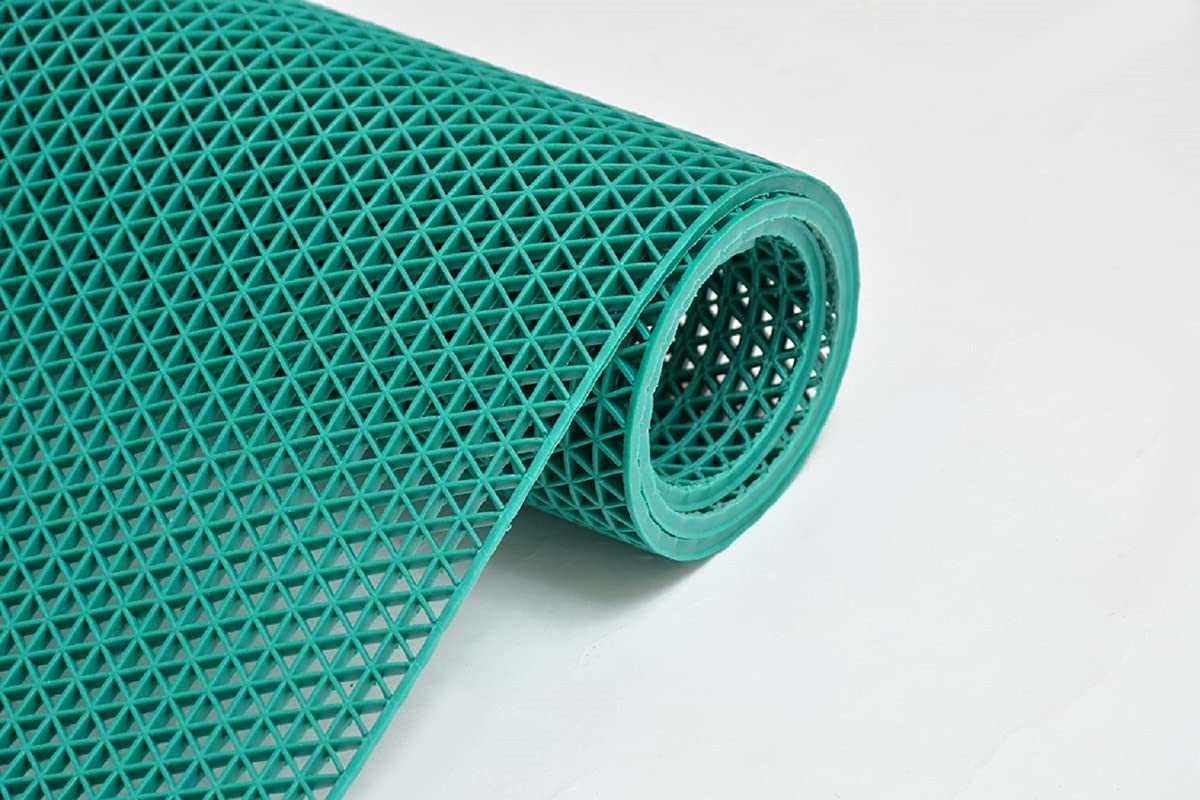 ishro home Anti Skid & Multipurpose RubIHr/Bathroom Mat/Shower Mat/Carpet/Rugs/Rainmat/Swimming Pool Mat|| Aqua 2×3 ft