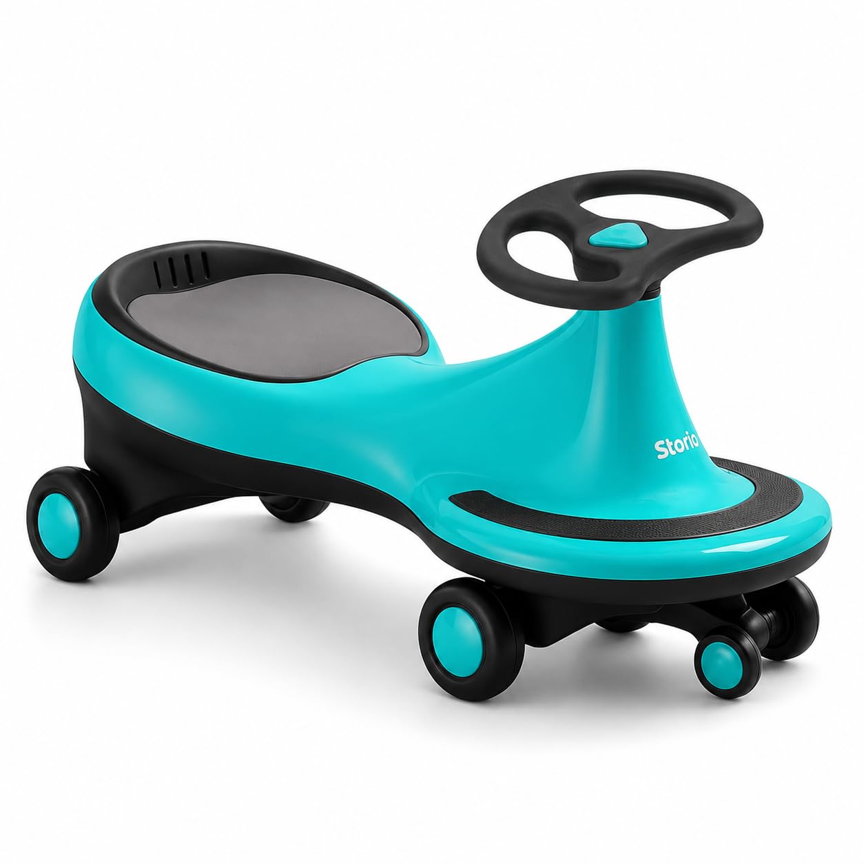 Storio Kids Magic Swing Car Twister Ride On | Toy Car with PU Wheels | Toy Car for 3 to 5 Years | Push Ride on Baby Car,100 Kg Capacity | Birthday Gift for Kids Boys and Girls – Blue