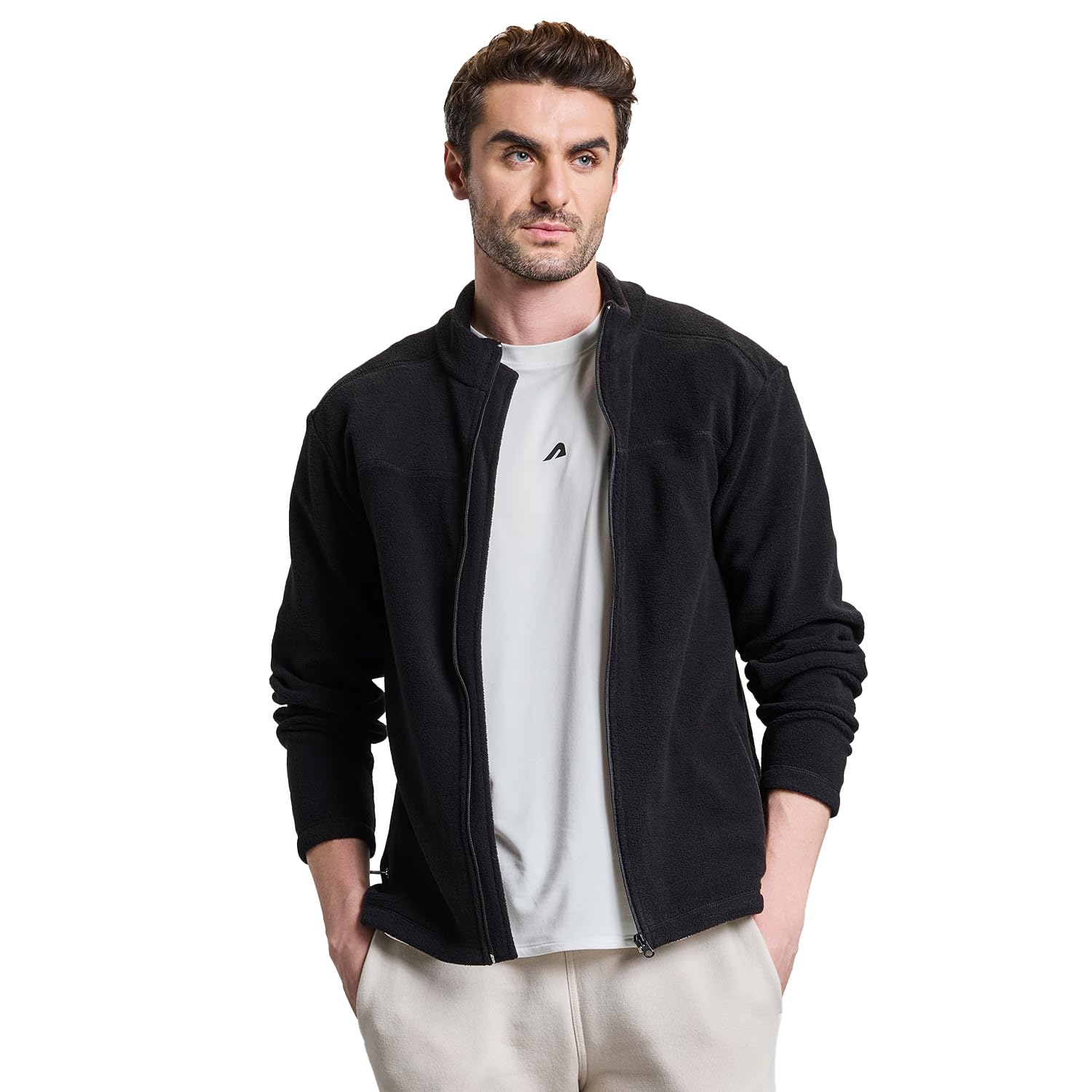 Boldfit Men Polyester Sweatshirt Stylish Sweatshirts Breathable Jacket Full Zipper Sweatshirt Casual Sweat Shirt Full Sleeves Sweaters All Day Winter wear Jackets Stylish