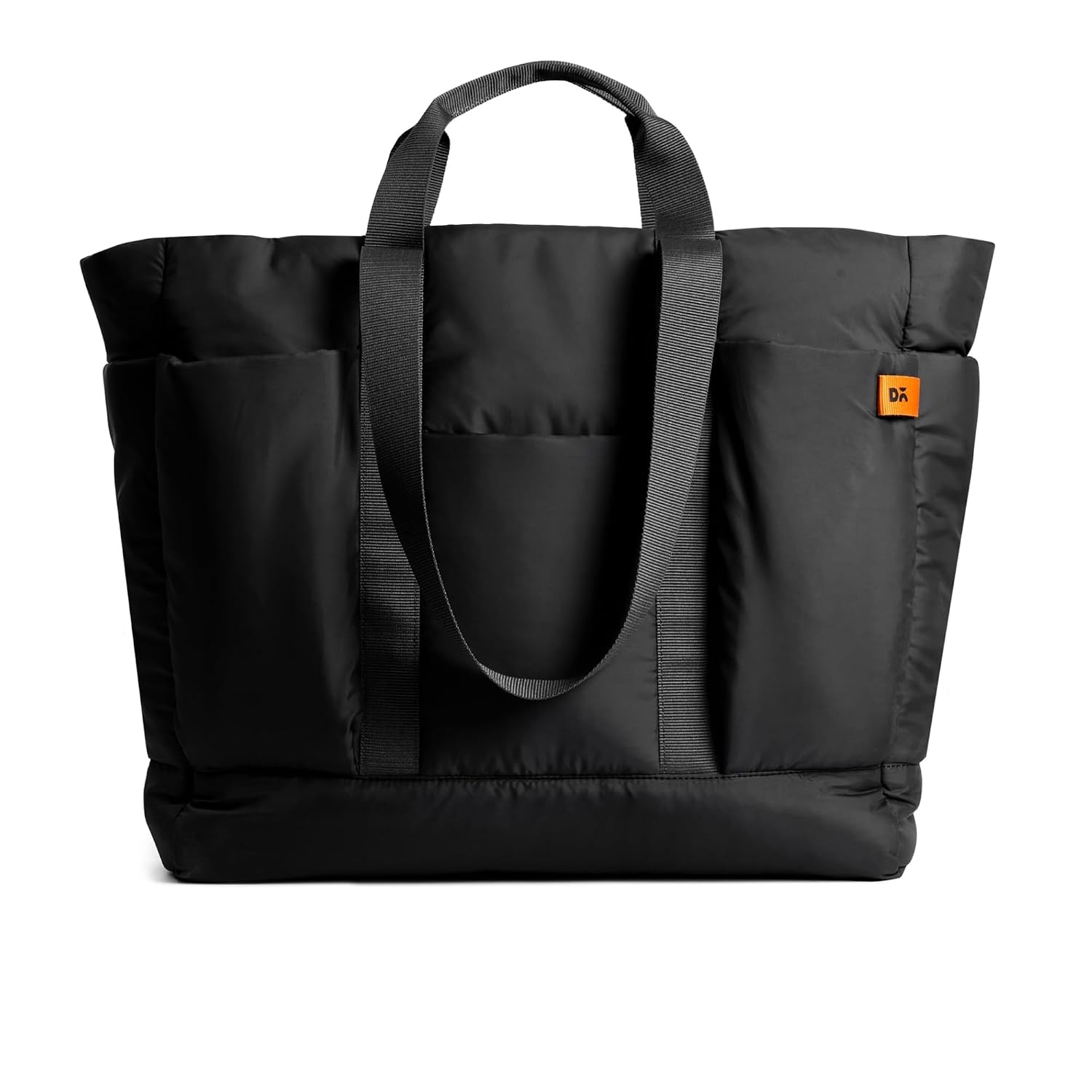 DailyObjects Idyll Tote Bag for Girls and Women| Crafted using Soft-Touch & Water-Repellent Polyester | Polyfill Cushioning on the Inside | Holds Any laptops upto 14’’