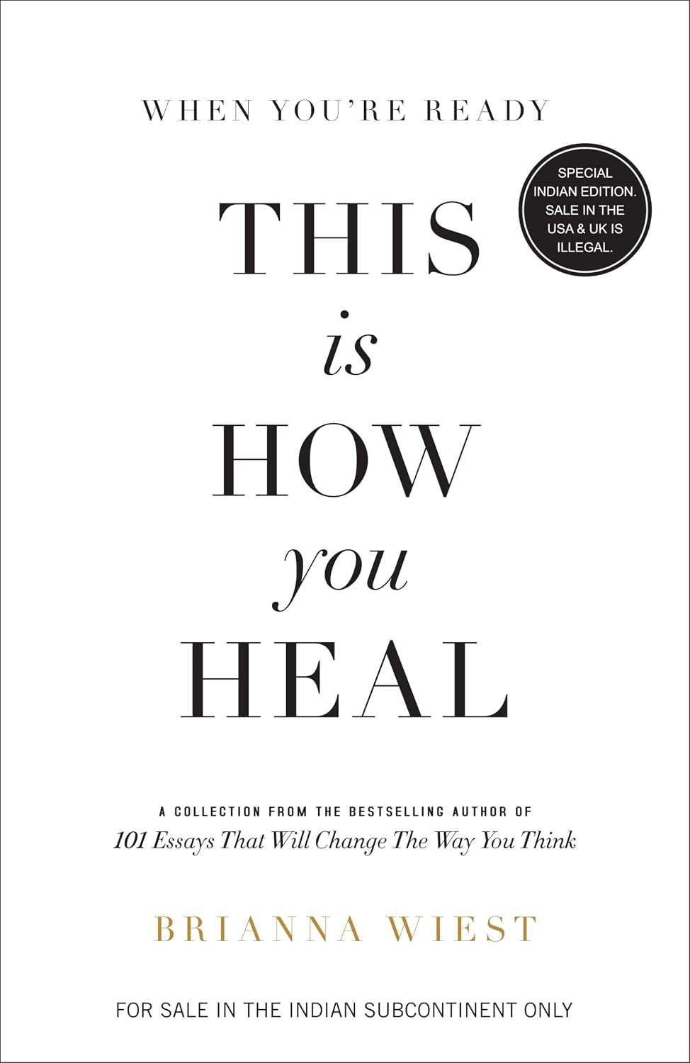 When You’re Ready, This is How You Heal (English)