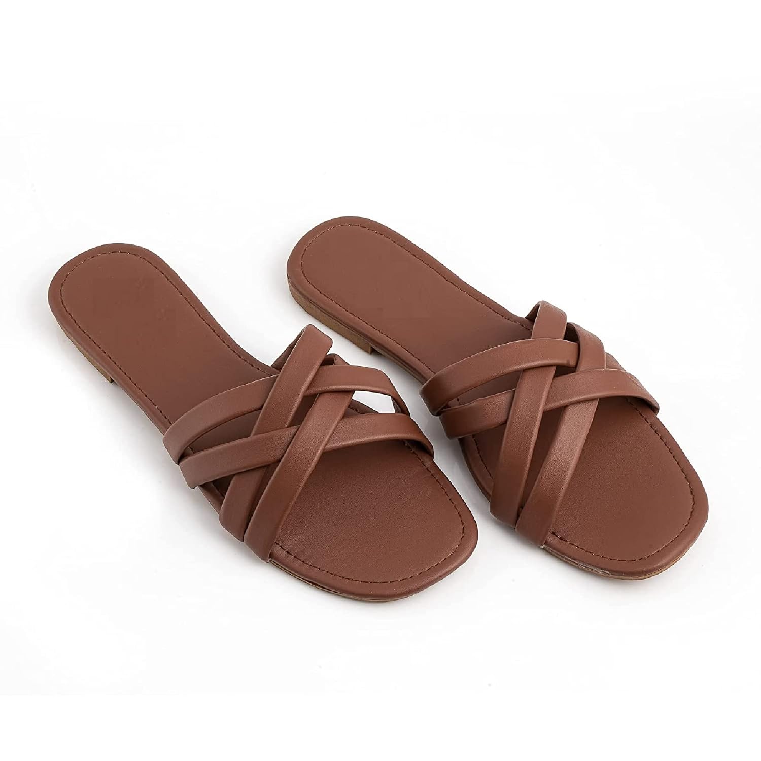 Nowry Women Stylish Flats Fashion Sandal For Party & Wedding/Casual Flat Sandals For Women’s & Girls