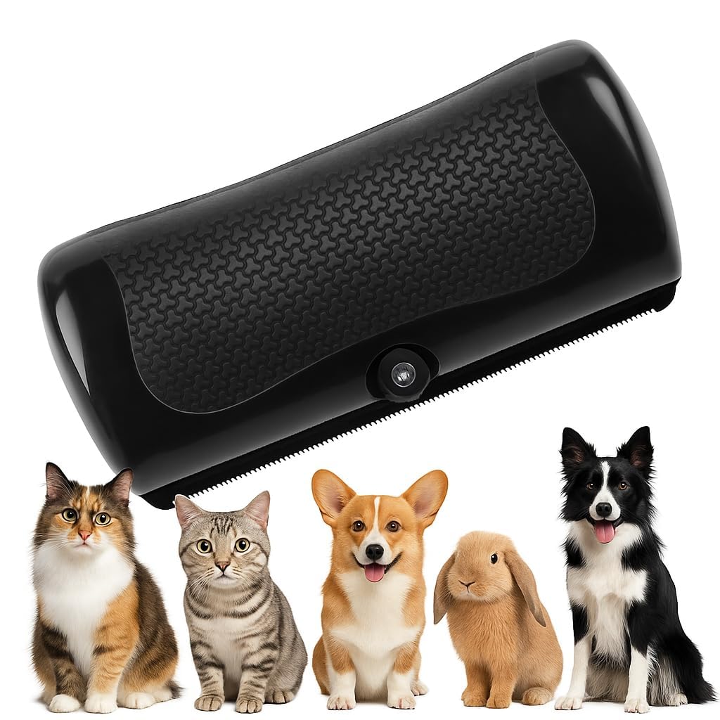 Deshedding Dog Brush, Deshedding Brush for Indoor Cats, Dogs, Effective Pet Hair Remover Comb for Short Long Hair, 2026 New Easy Clean Pet Grooming Tool for Shedding Control