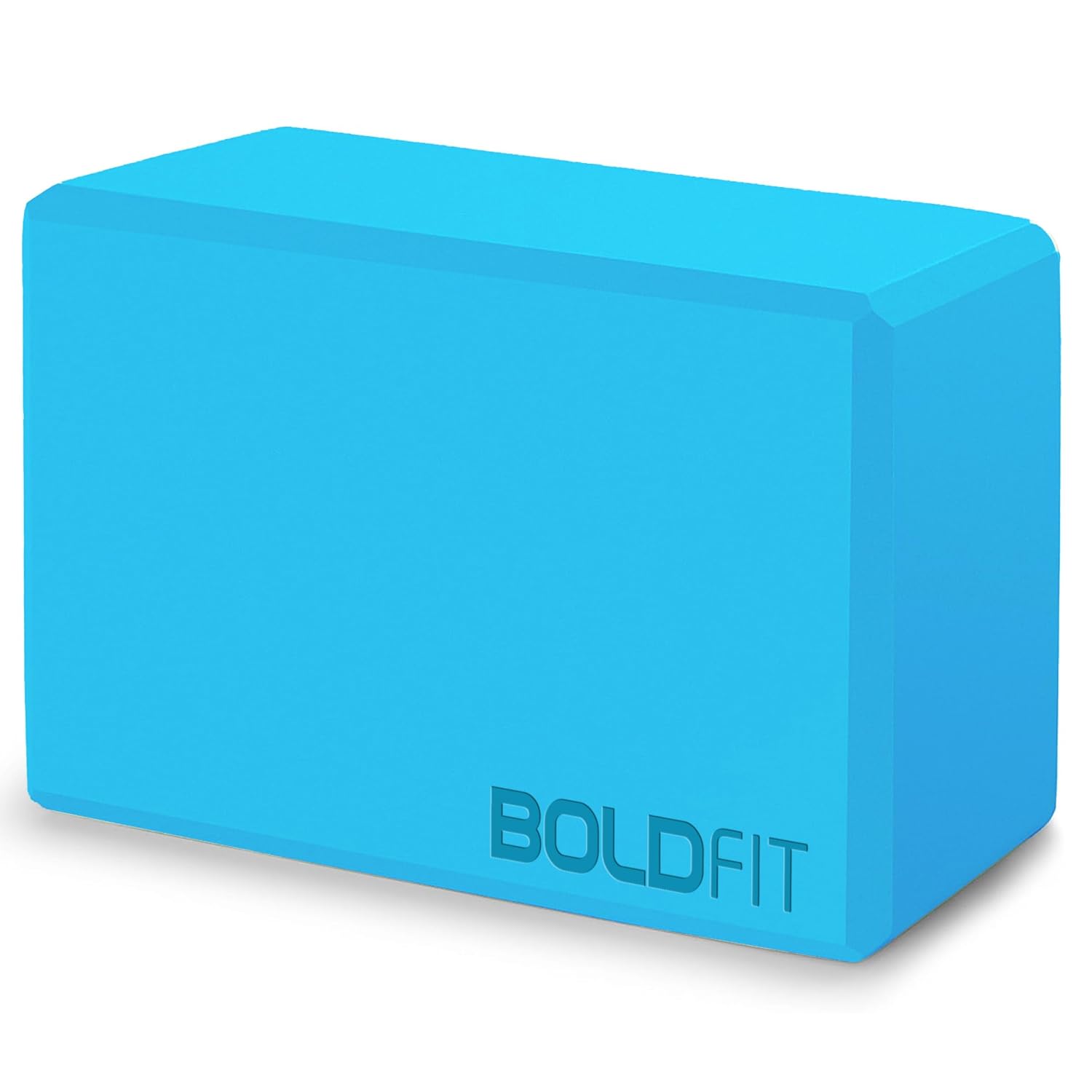Boldfit Yoga Blocks & Belt – High Density Foam Bricks for Stretching, Balancing & Pose Support
