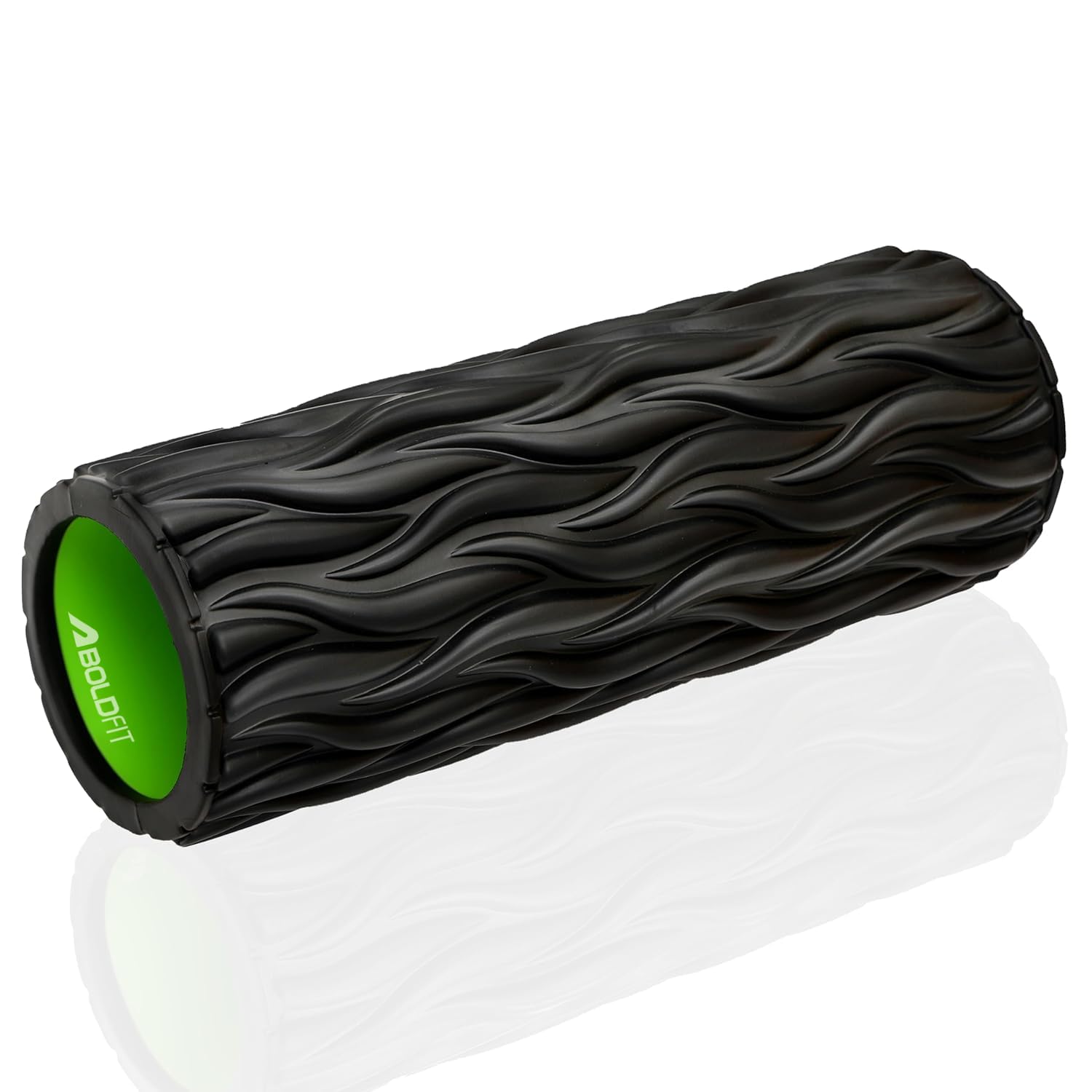 Boldfit Foam Roller for Back Pain, Deep Tissue Massage and Body Pain High Density Foam Roller for Exercise Gym, Home Back Roller for Muscle Recovery Massage Roller for Stretching, Yoga -Prime, 33Cms