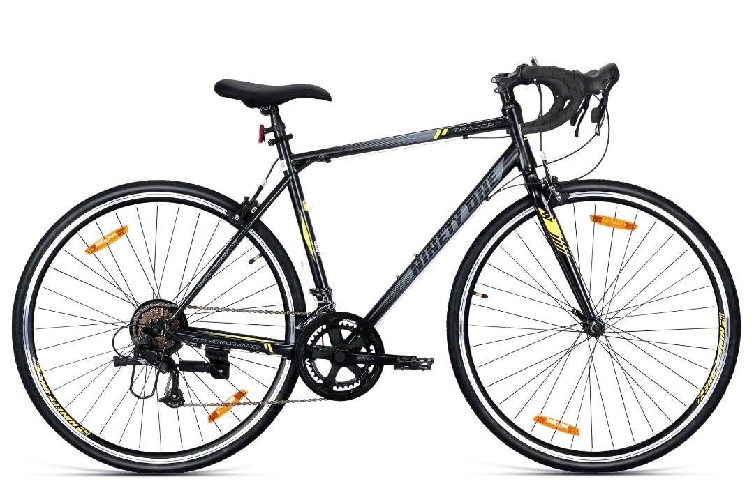 Ninety ONE Tracer Road Bike R14 700C Multi Speed – Black Yellow