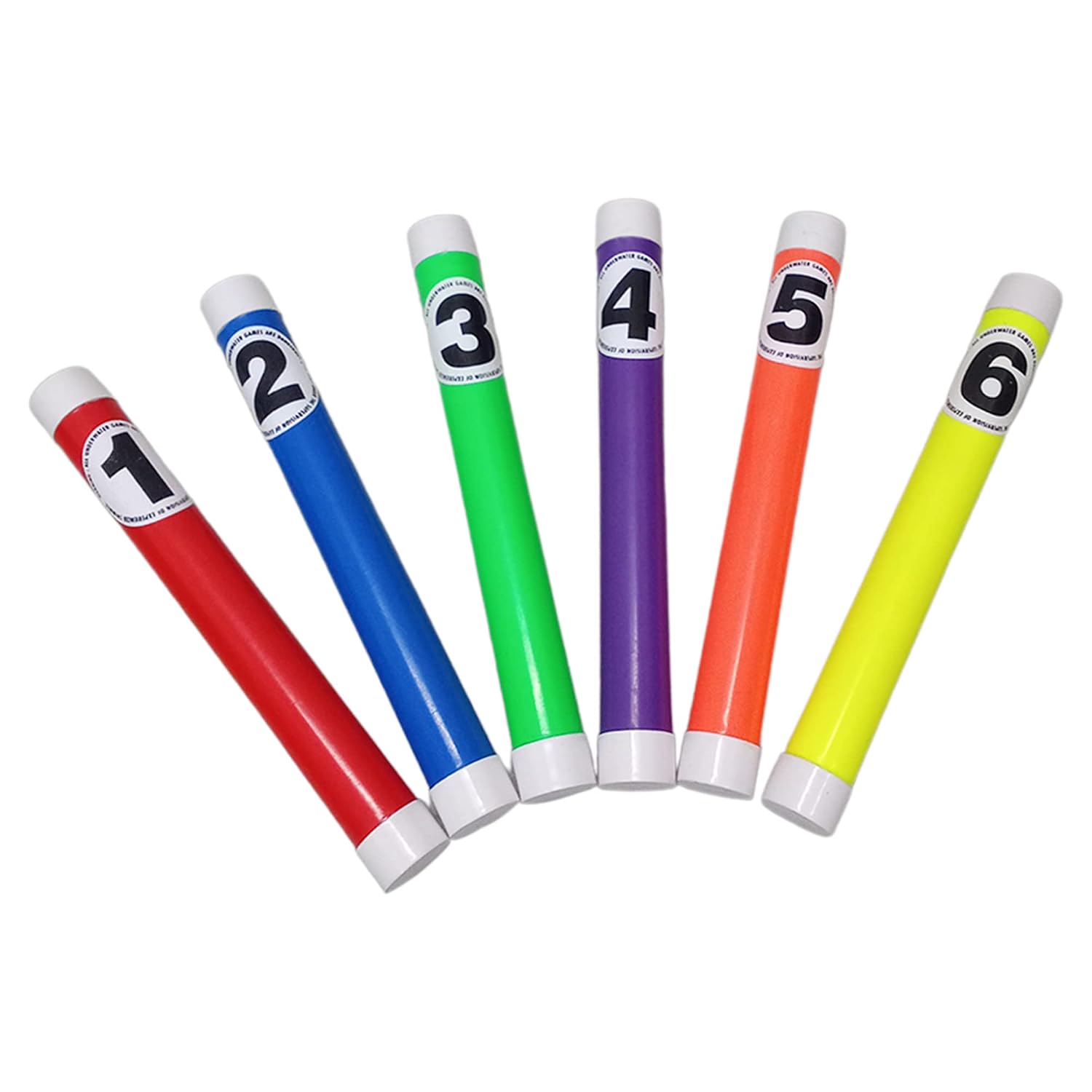 Fitfix® Multicolor Swim Pool GameToy Diving Sticks/Underwater Swimming Diving Pool Toy Training Dive Toys Pool Diving Sticks Swimming Pool Stick Set for Teens Learning to Swim in Vibrant 6 Colors