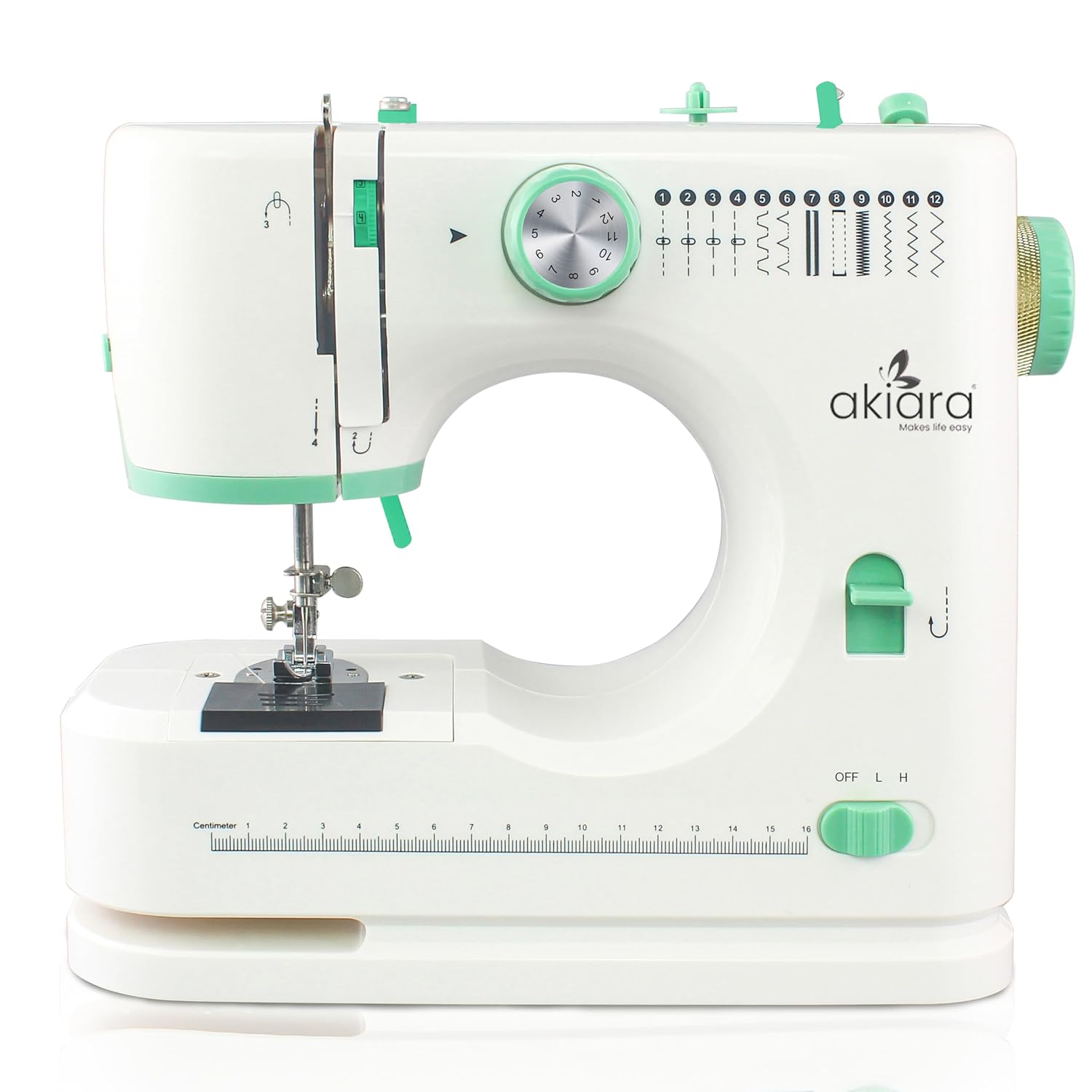 Akiara Sewing Machine Electric | 12 Stitch Patterns Silai Machine