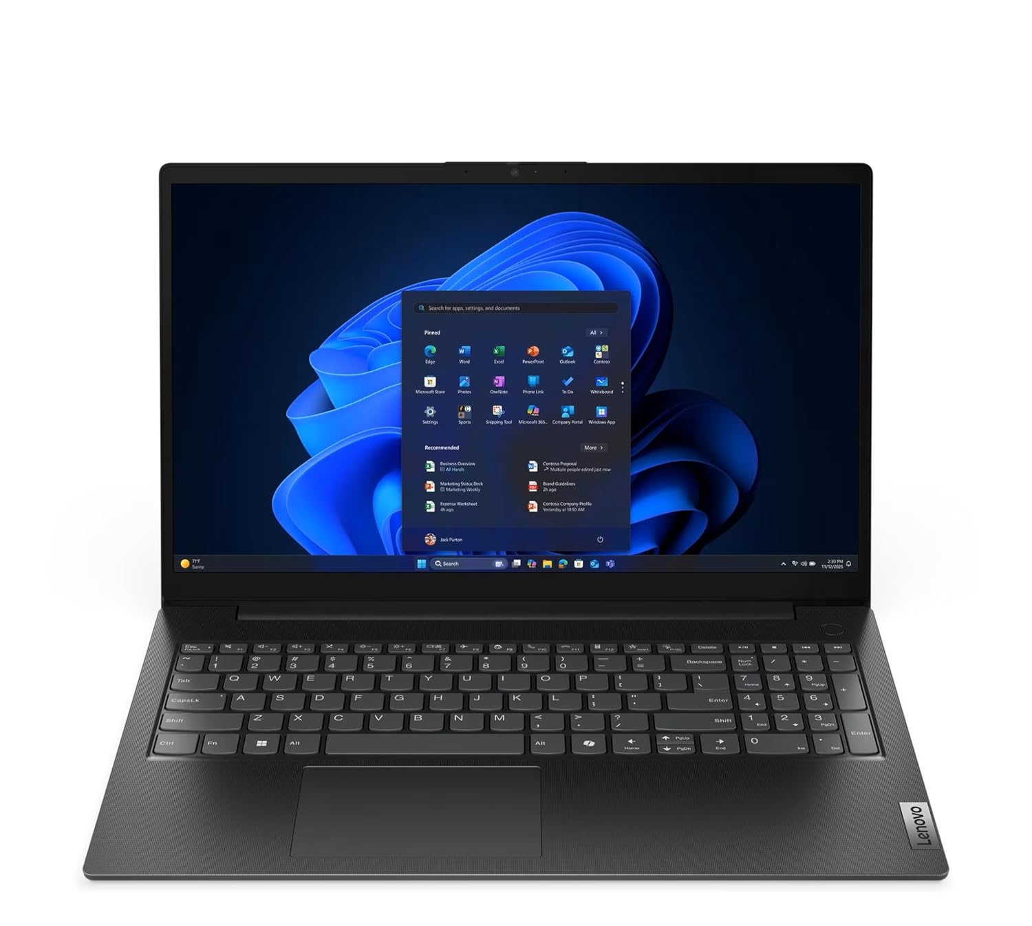 Lenovo V15 G6 AMD Ryzen 7 170 (Coequal 7735HS) 15.6″ (39.62cm) FHD Thin and Light Business Laptop (16GB RAM DDR5/ 512GB SSD/Windows 11/ MS Office 2024/ AMD Radeon Graphics/Luna Grey/ 1.6 kg)