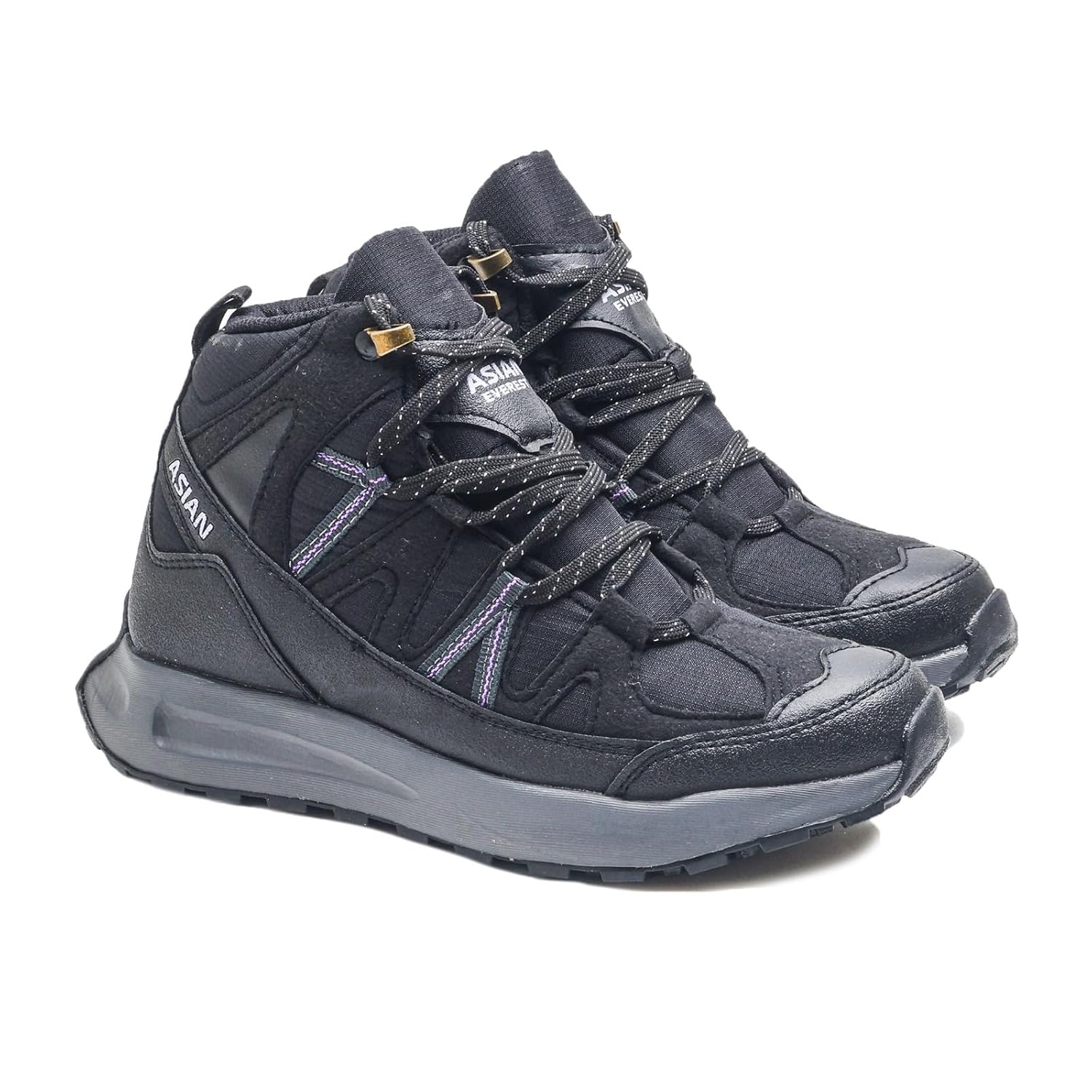ASIAN Everest W-21 Women’s Trekking & Hiking Shoes | Durable Outdoor Footwear with Anti-Slip Outsole, Soft Cushion Comfort & Water-Resistant Upper | Ideal for Travel, Biking & Trails