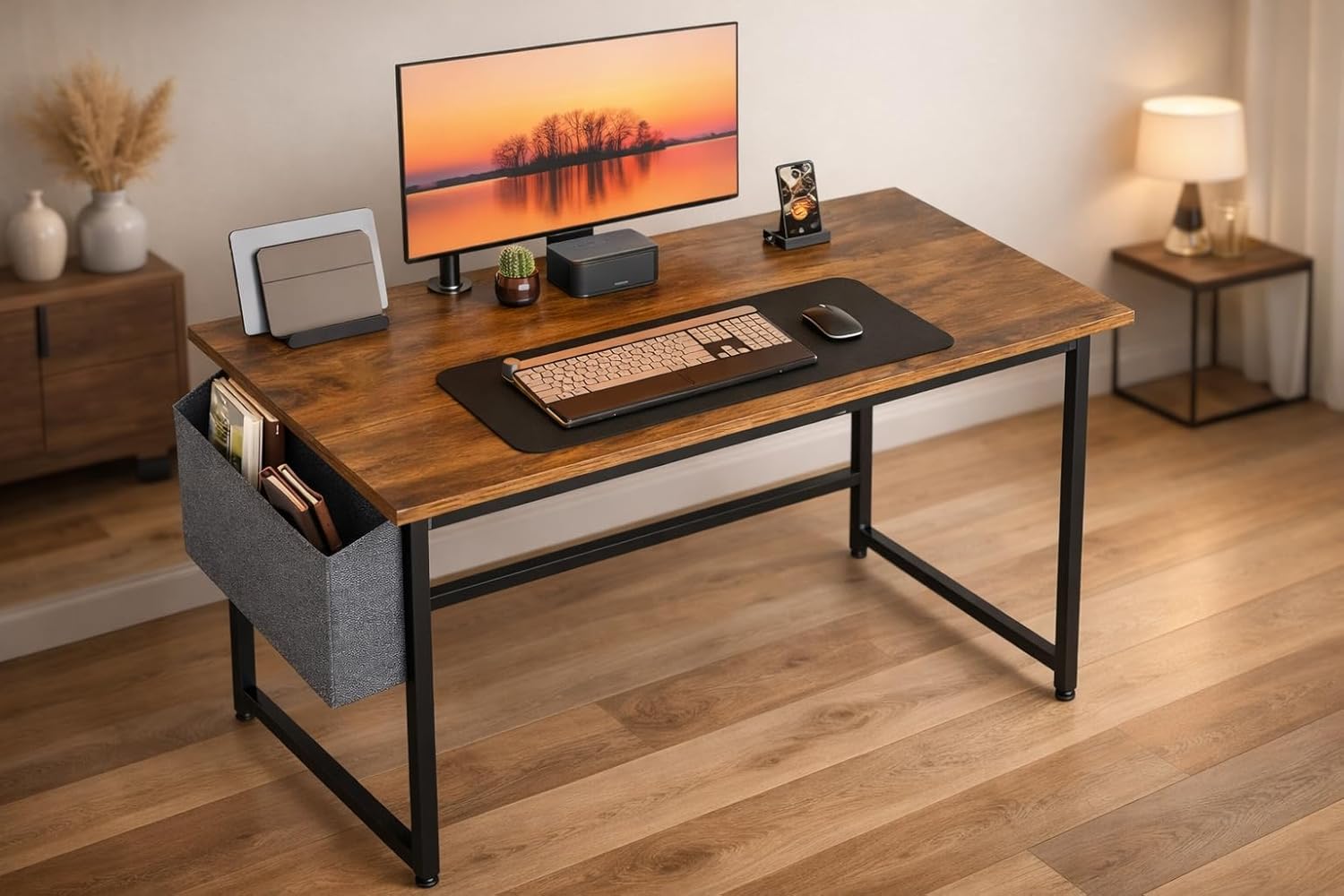 Office Computer Table for Home/Writing Desk for Office/Folding Table for School/Folding Study Table/Work from Home Multipurpose (Wood New)