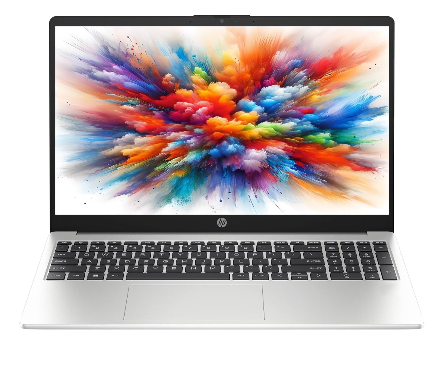 HP 15 (2026), AMD Athlon Dual Core 7120U – (8 GB DDR5/512 GB SSD/AMD Radeon 610M Graphics/Windows 11 Pro) Thin and Light Business Laptop/15.6″ HD Display/Turbo Silver/Copilot Key/1.5kg/MS Office