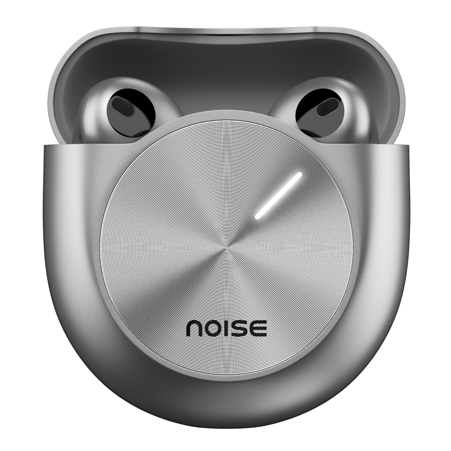 Noise Master Buds, Sound by Bose in-Ear Bluetooth Earbuds, Up to 49dB Adaptive ANC, LHDC 5.0, Immersive Spatial Audio, 44H Playtime with 6 mic ENC, Dual Pairing, IPX5 Ear Buds TWS (Silver)