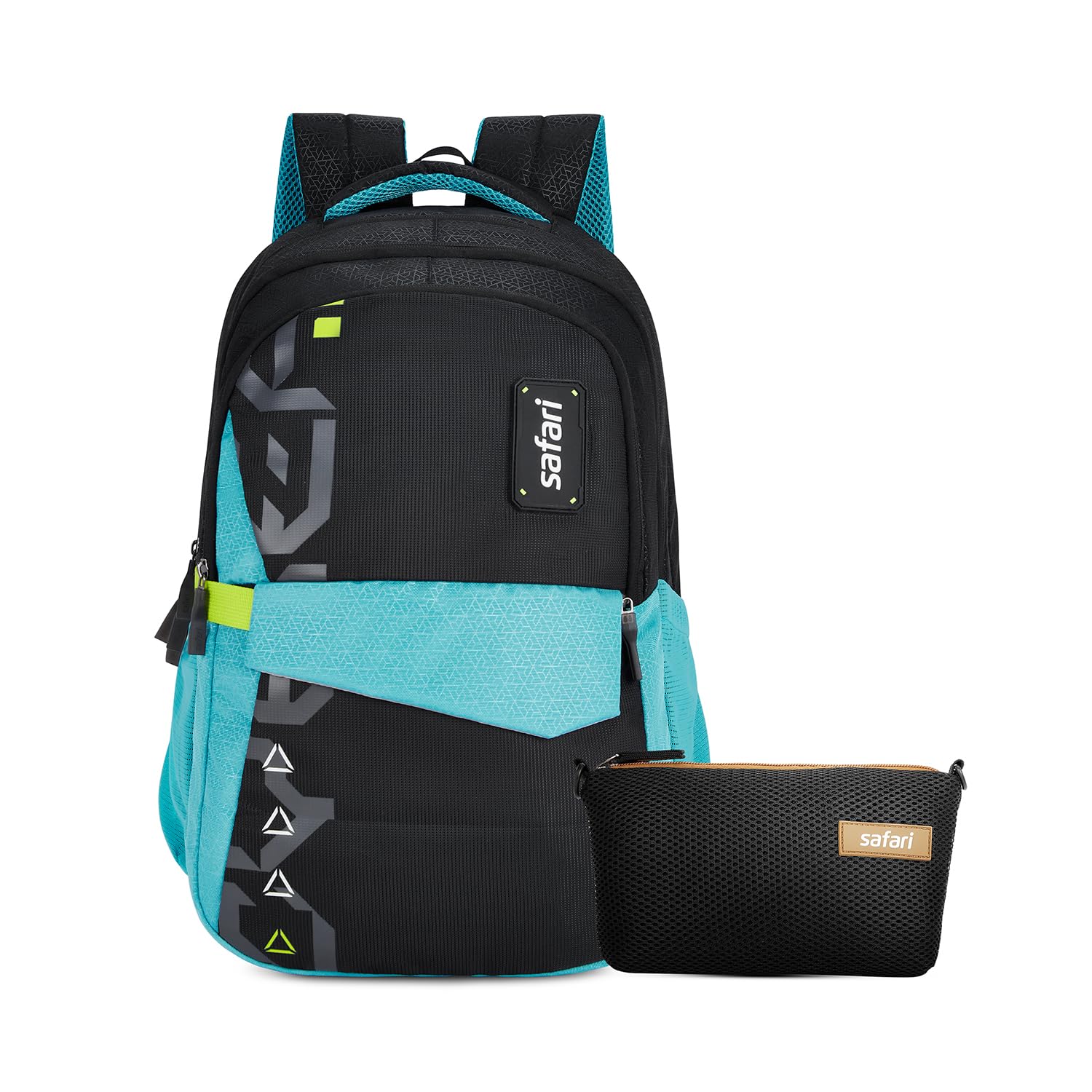 Safari Bonus 37L Casual Backpack with Armor Base, Detachable Freebie Sling Bag, Side Bag, Bottle Holder, Front Pocket, File Holder, School & College Bags, Office Bag, Travel Bag