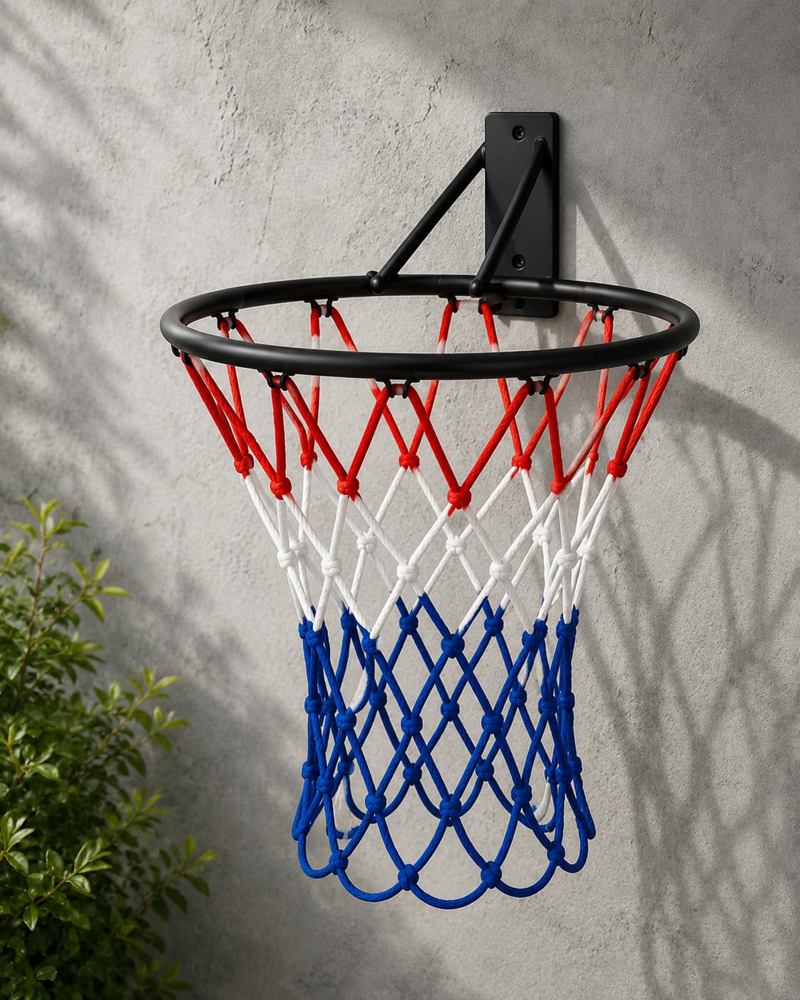 MS Fitnees Professional Basketball Ring with Net (Red,White OR Blue) Pack of 1 pc