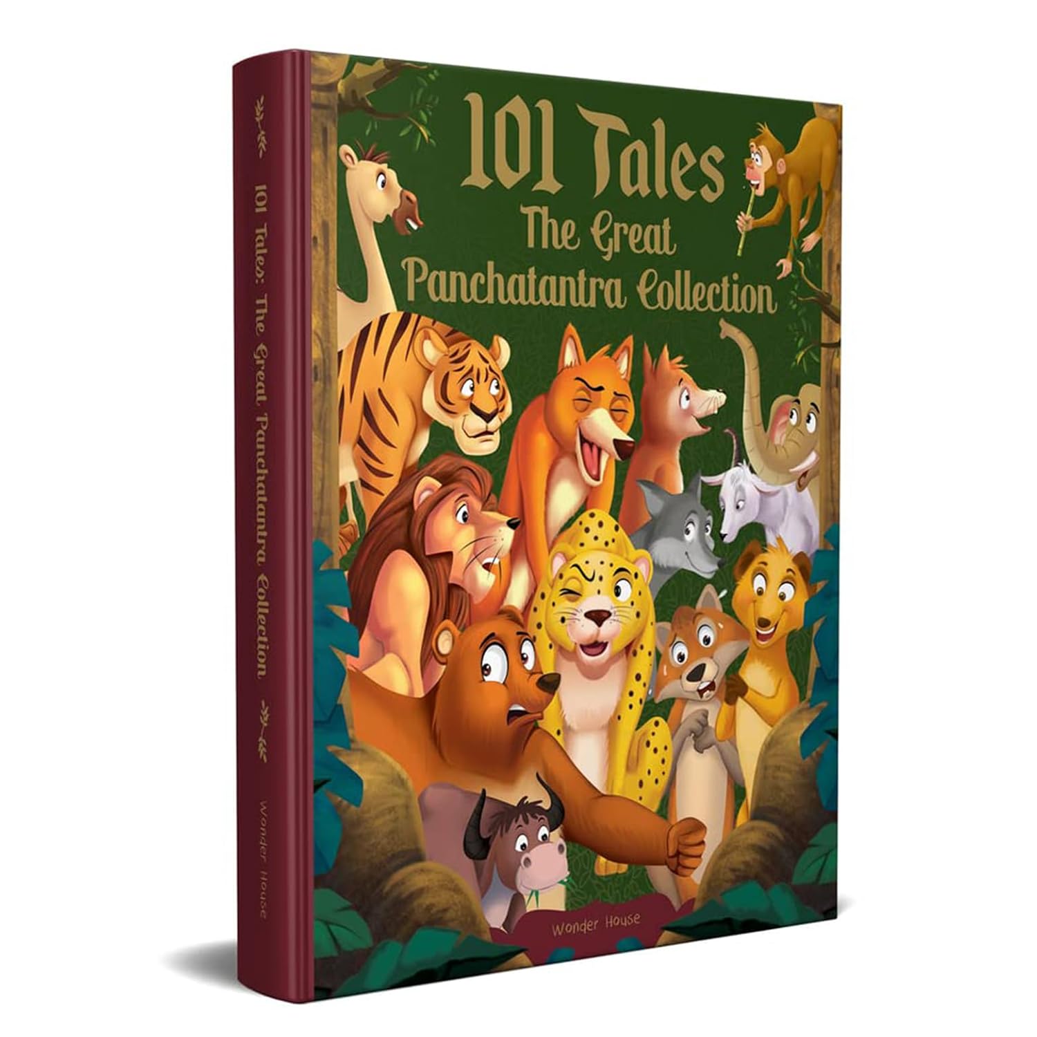 101 Tales The Great Panchatantra Collection – Collection Of Witty Moral Stories For Kids For Personality Development (Hardback)
