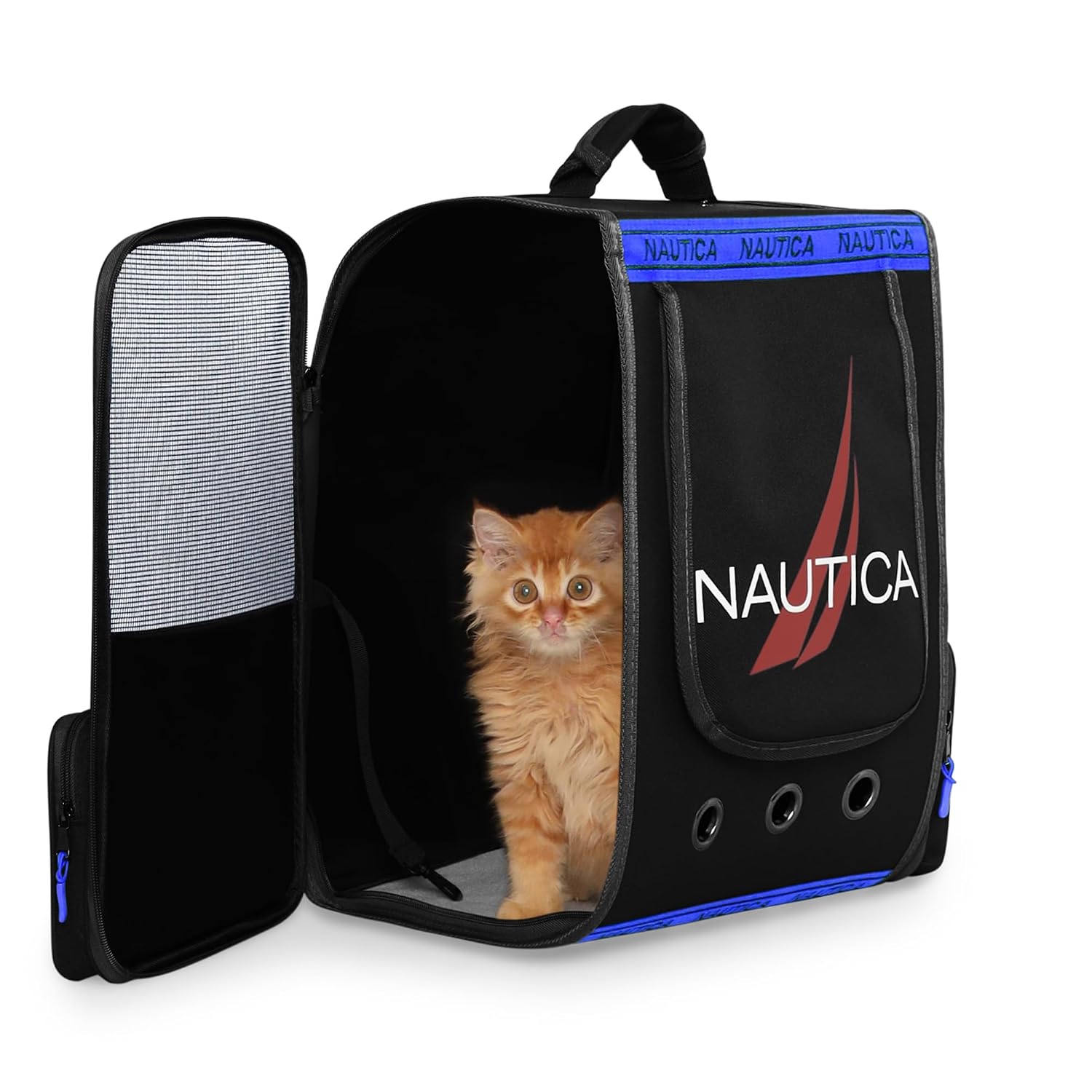 at Carry Bag, Pet Carrier for Bag | Cat Travel Basket Bag, Dog Carrier Bag Pack | Cat Bag for Persian Cat | Cat Carrying Bag | Designed with Breathable Space