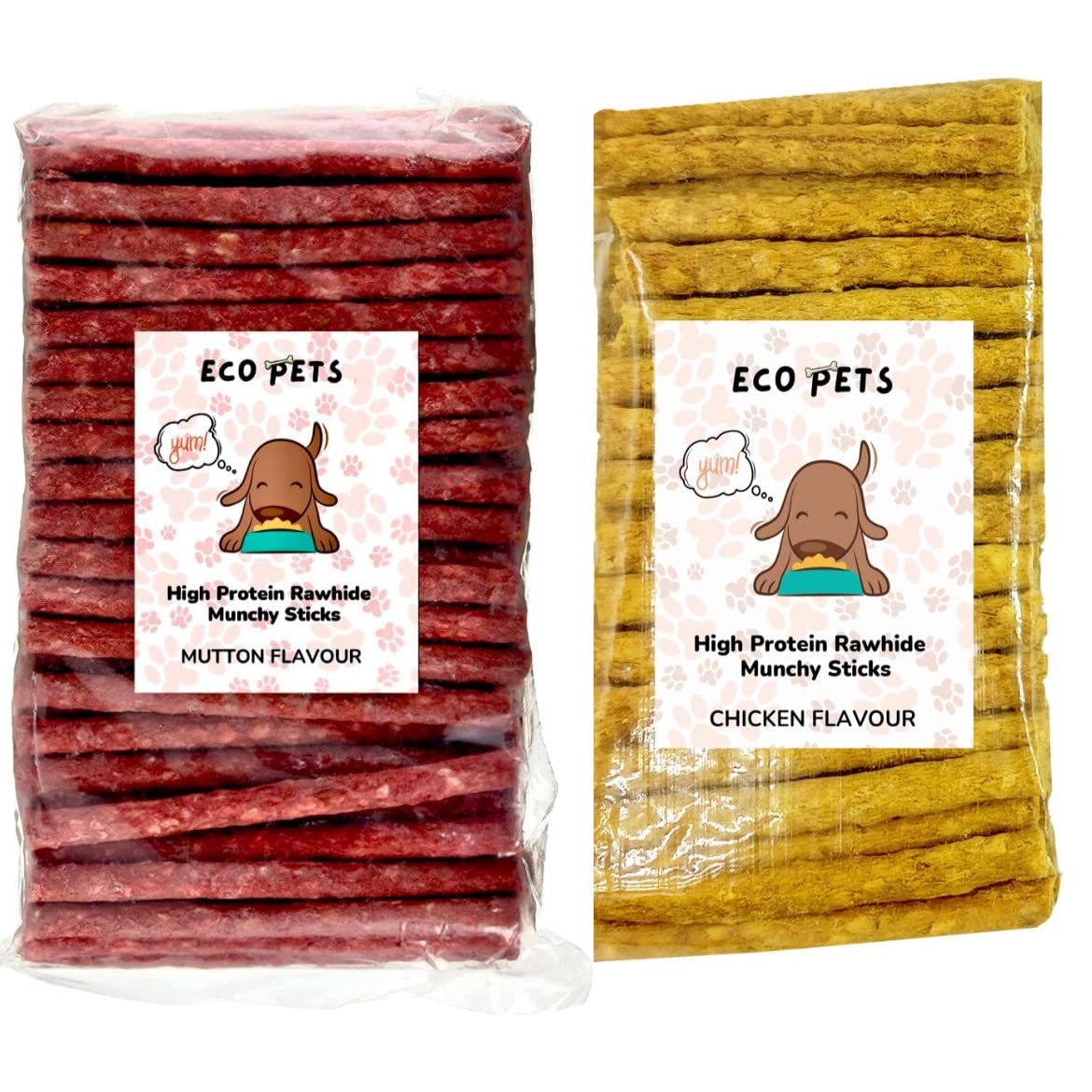 5KG Chew Sticks Food for Small – Adult Dog Chew Stick Munchy Stick Real Mix Flavor Dogs Snacks, Dog Treats for Puppy, Protein Meat Dental – Training Chew