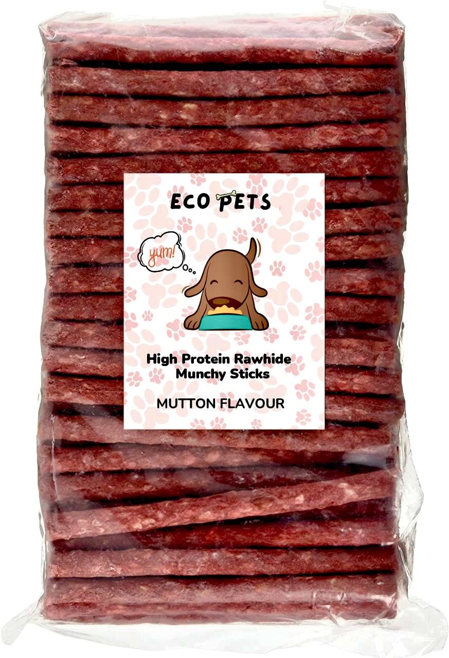 900 Grams Chew Sticks for Dogs Small - Adult Dog Chew Stick Munchy Stick Real Mutton Flavors Dogs Snacks, Dog Treats for Puppy, Protein - Training Chew (900 Grams)