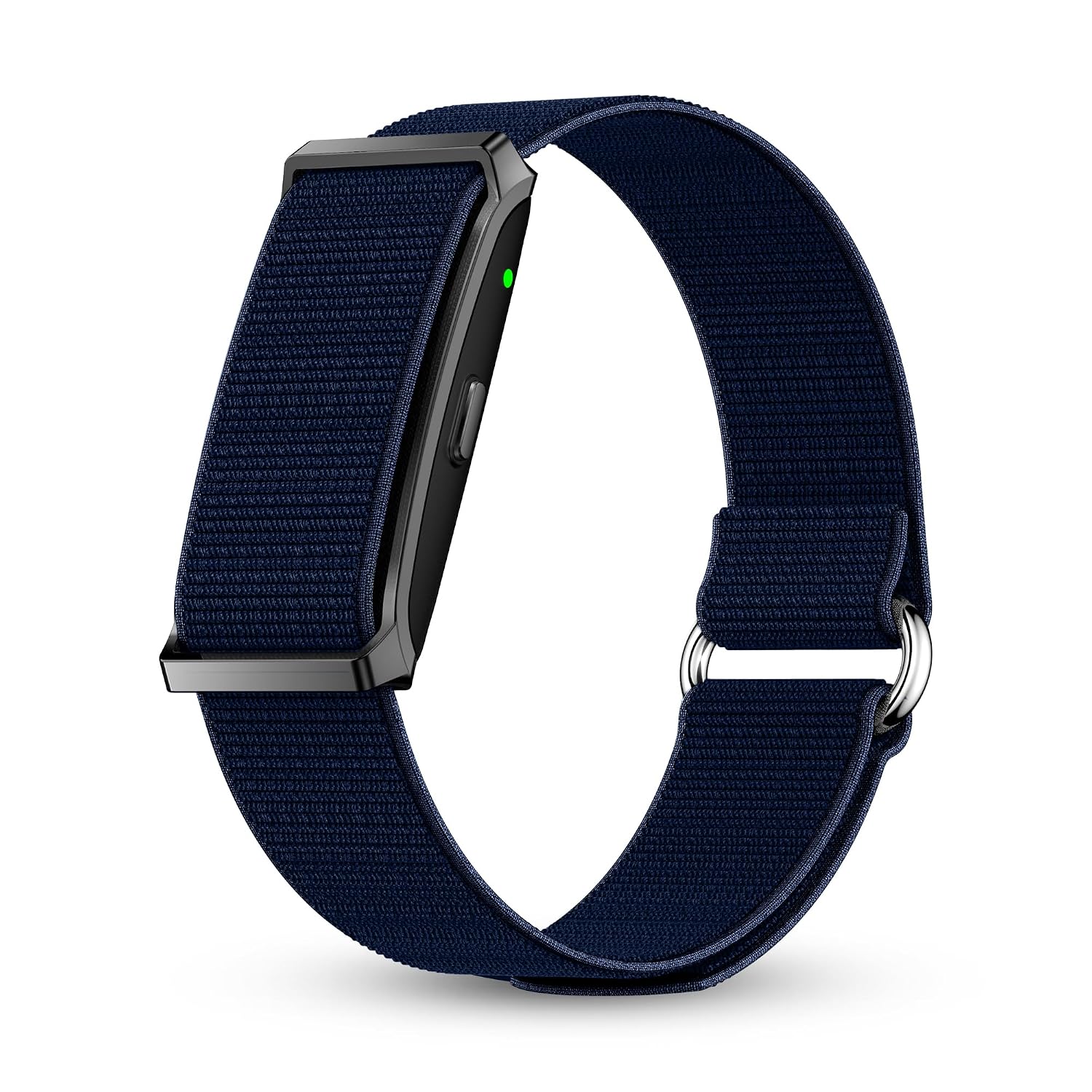 Pebble Newly Launched Qore Fitness Band with 45 Days Battery Life| 100+ Sports Modes| Advanced Health Tracking HR| SpO2| Stress| Sleep| OneKey Measurement| Smart Notifications – (Midnight Blue)